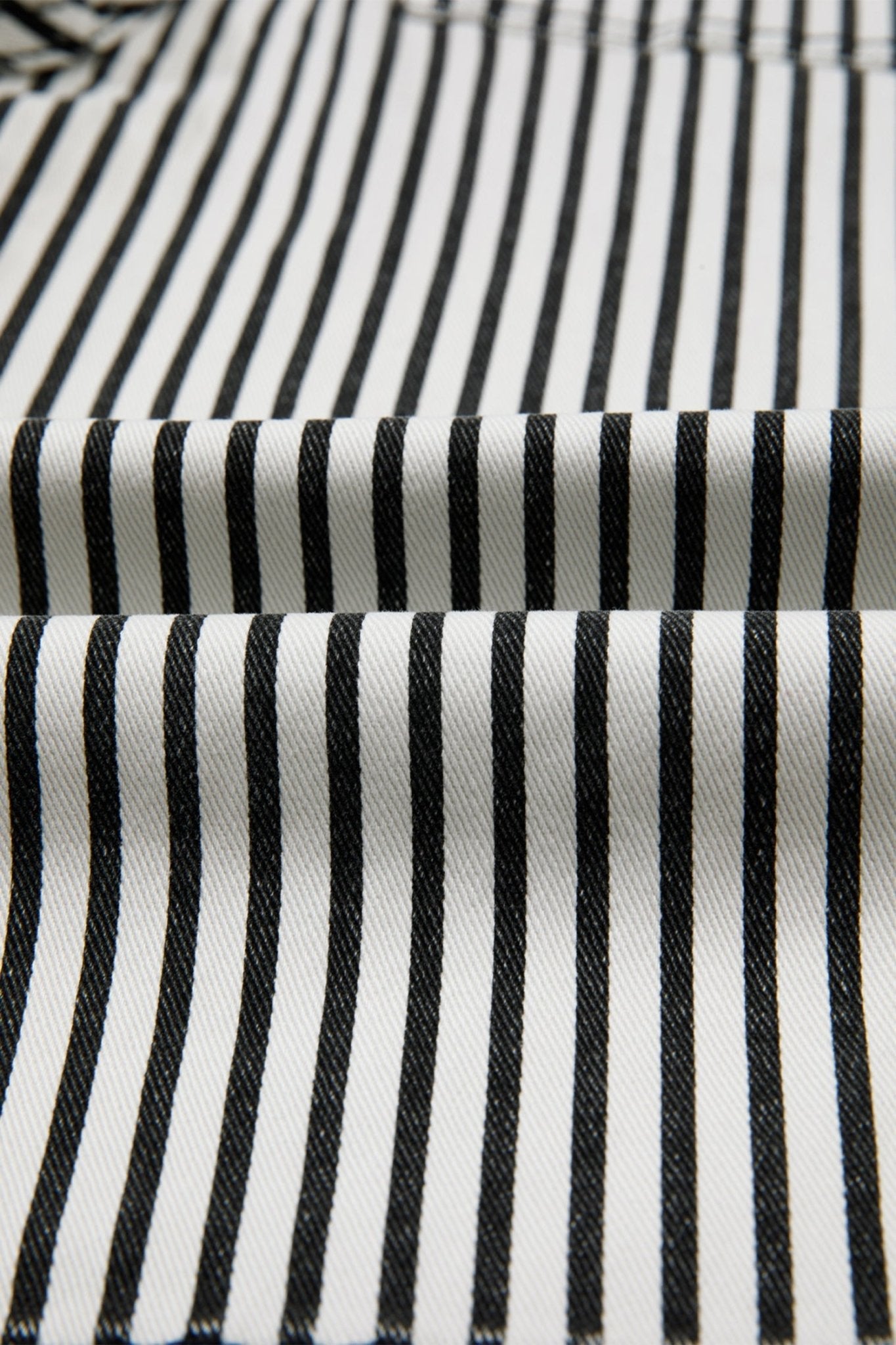 Stripe Denim High Waist Patch Pocket Jeans - Rooted & Reckless Co.