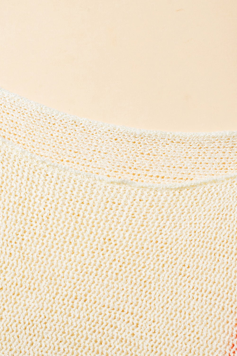 Stripe Detail Wide 3/4 Sleeve Knit Top - Rooted & Reckless Co.