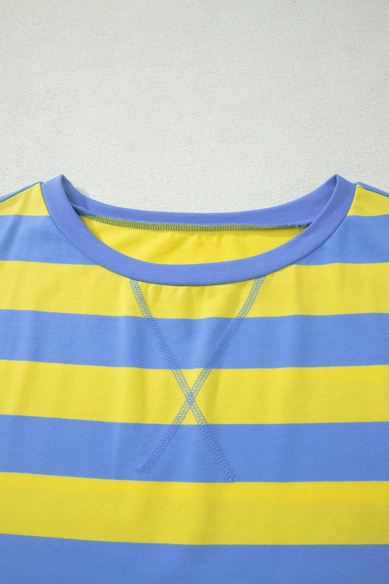 Stripe Dolman Tee & Drawstring Skort Set - Rooted & Reckless Co.