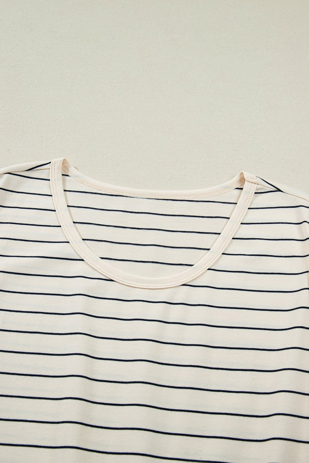 Stripe Drawstring Waist Pocketed Mini Dress - Rooted & Reckless Co.