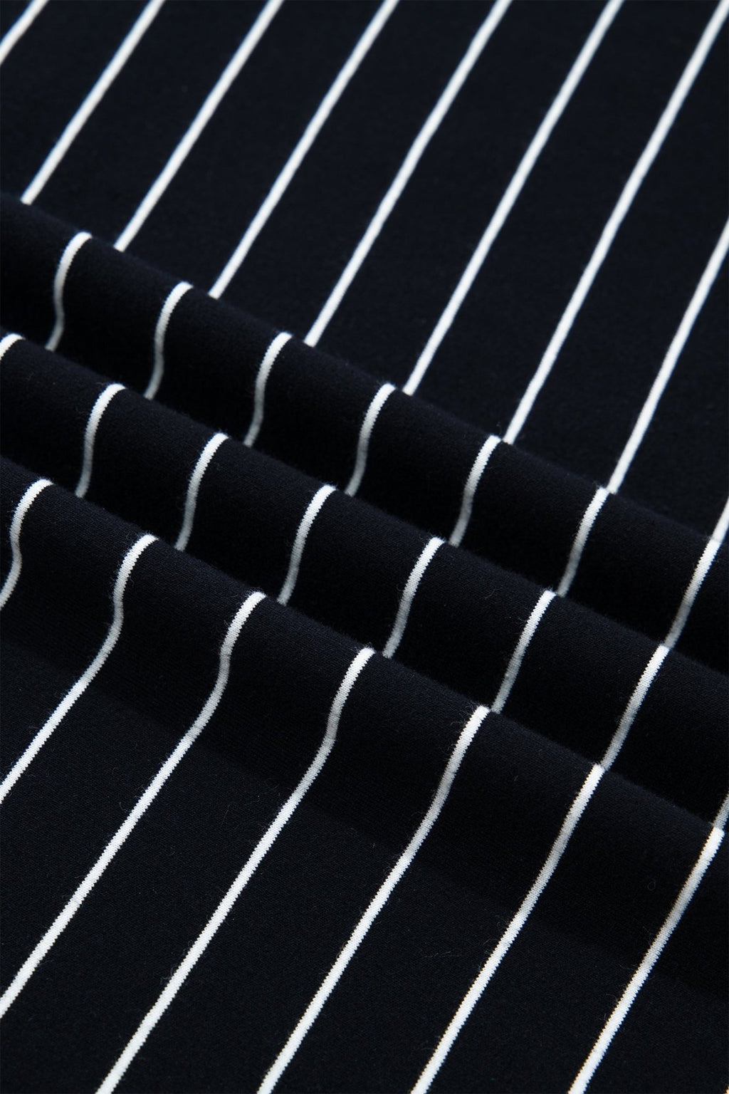 Stripe Drawstring Waist Pocketed Mini Dress - Rooted & Reckless Co.