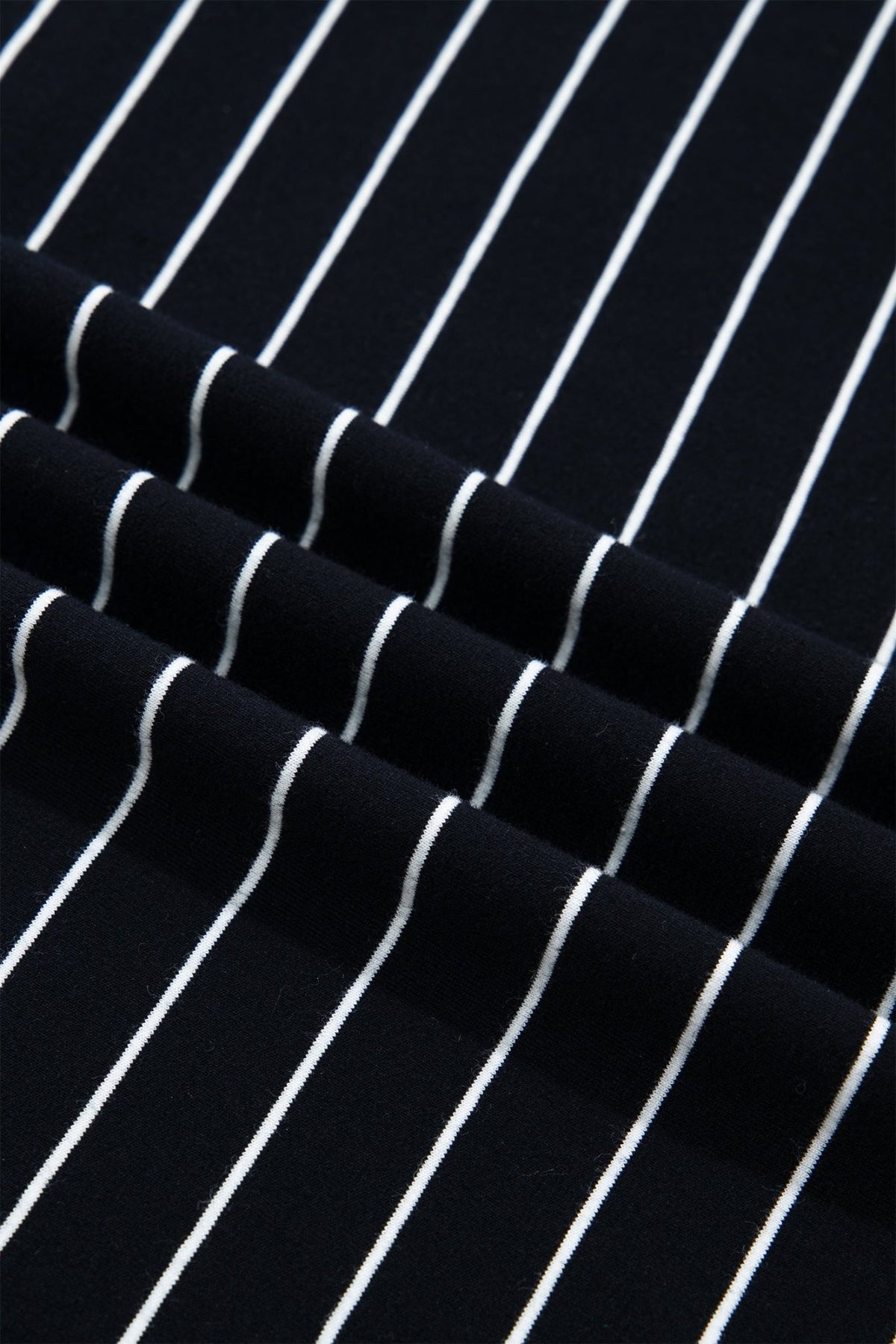 Stripe Drawstring Waist Pocketed Mini Dress - Rooted & Reckless Co.