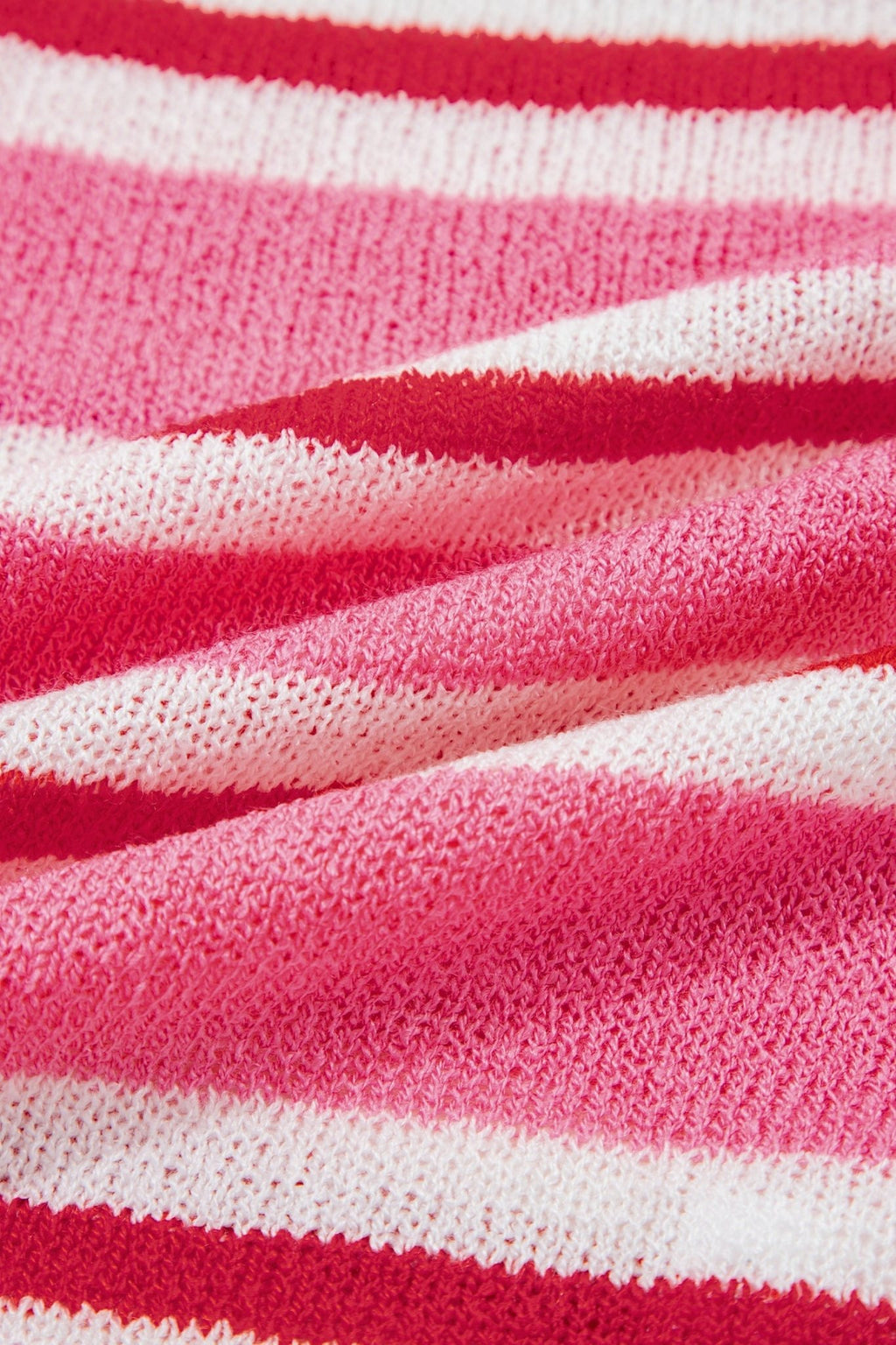 Stripe Drop Shoulder Buttoned Knit Cardigan - Rooted & Reckless Co.