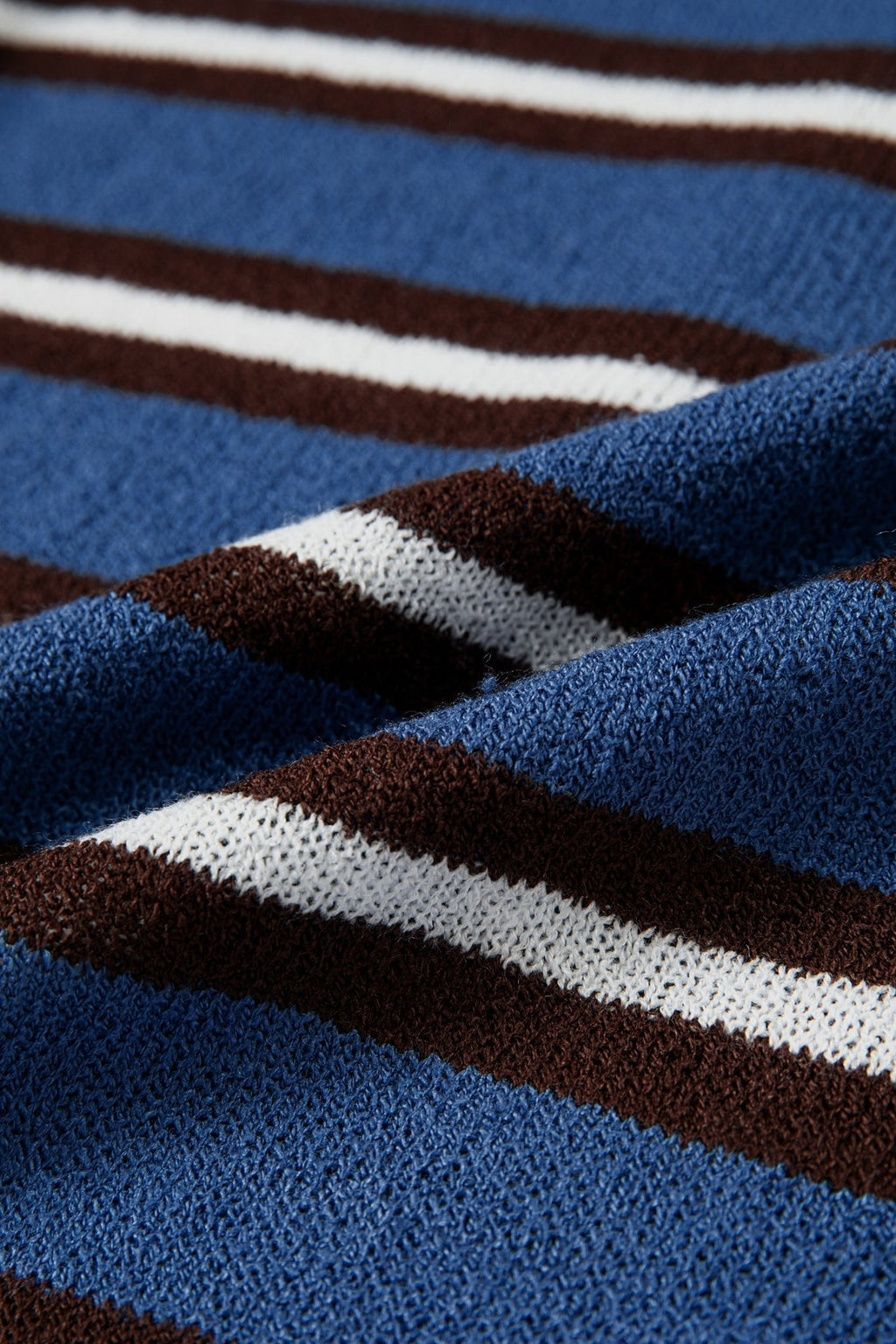 Stripe Drop Shoulder Buttoned Knit Cardigan - Rooted & Reckless Co.