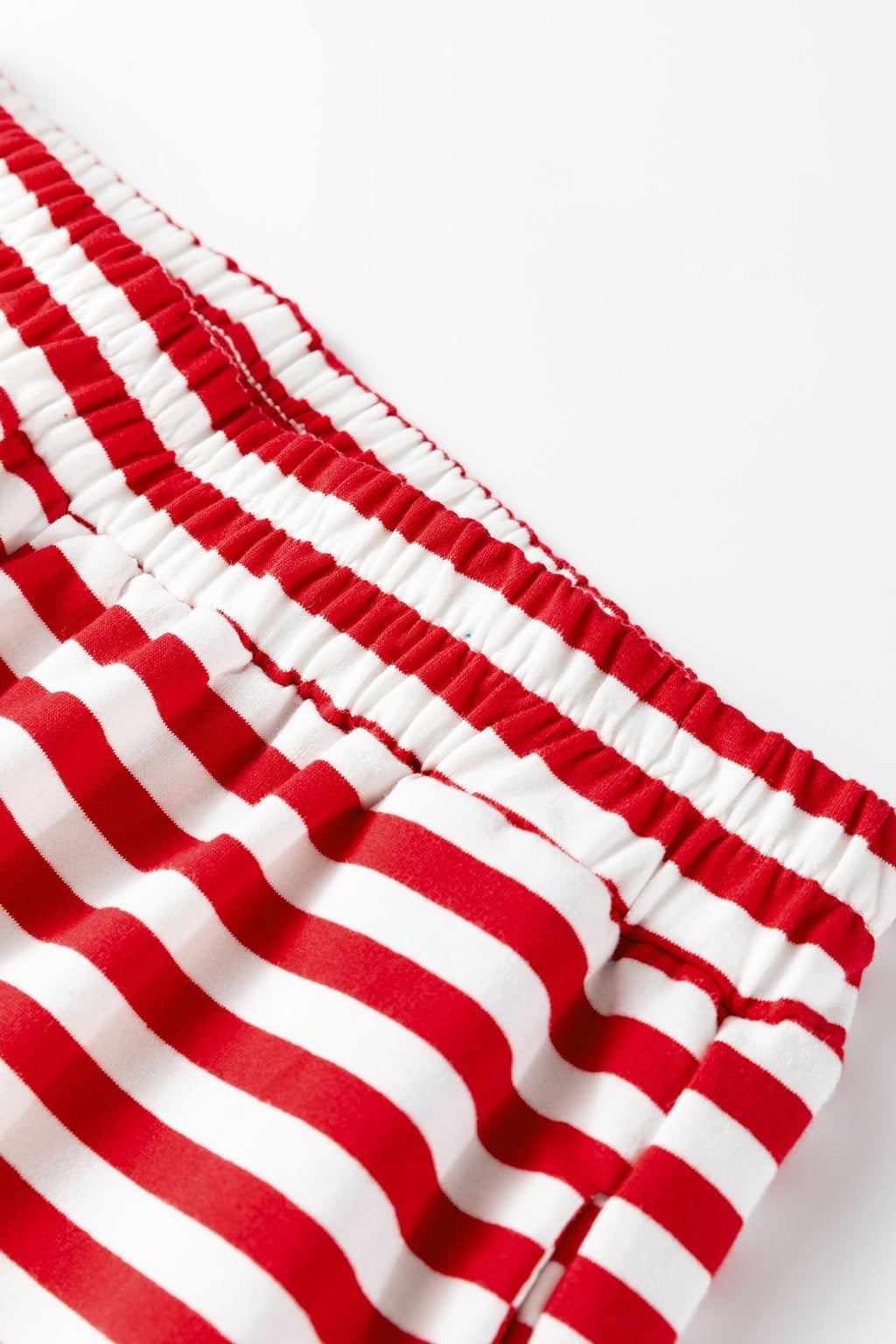 Stripe Drop Shoulder Top and Pants Lounge Set - Rooted & Reckless Co.