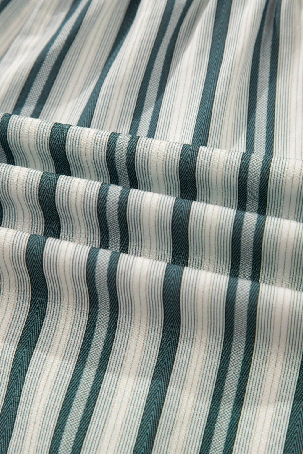 Stripe Elastic High Waist Cargo Pocket Shorts - Rooted & Reckless Co.