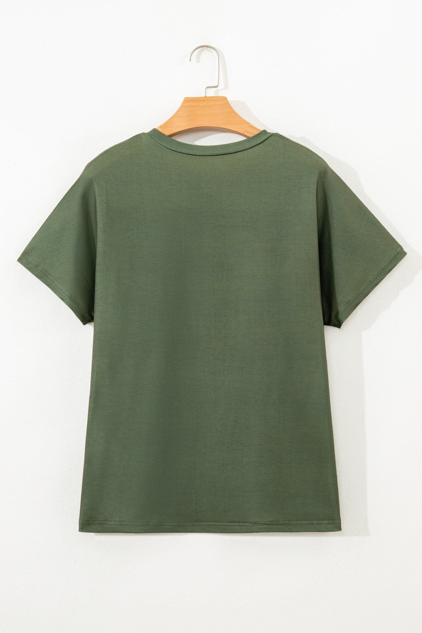 Stripe Half Buttoned Crewneck T-Shirt - Rooted & Reckless Co.