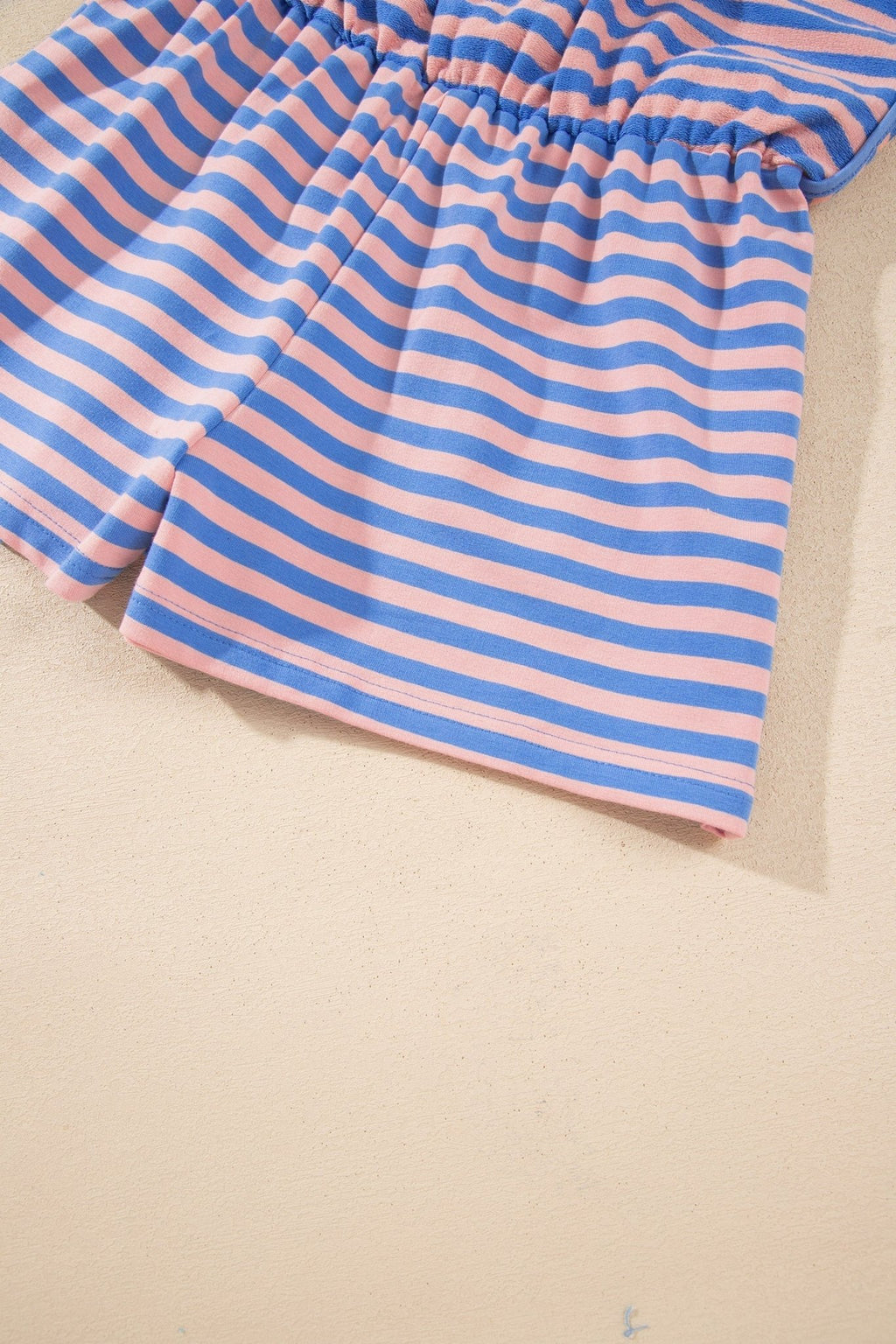 Stripe Long Sleeve Pullover & Drawstring Skort Set - Rooted & Reckless Co.