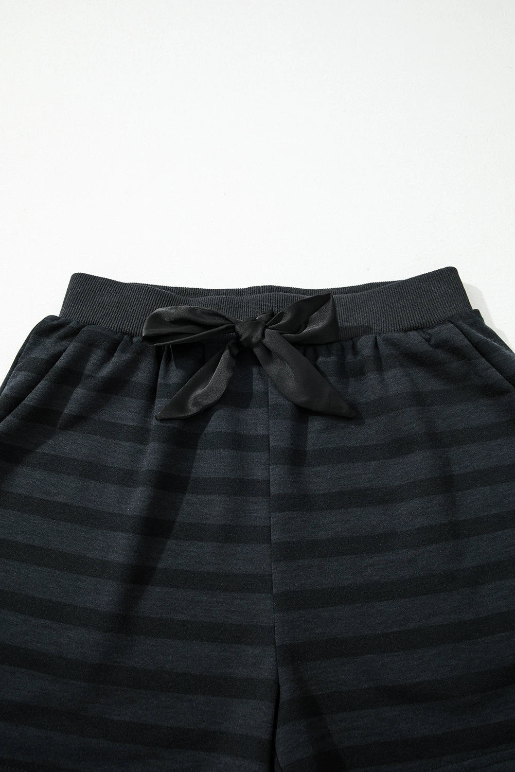 Stripe Long Sleeve Top & Shorts Set - Rooted & Reckless Co.