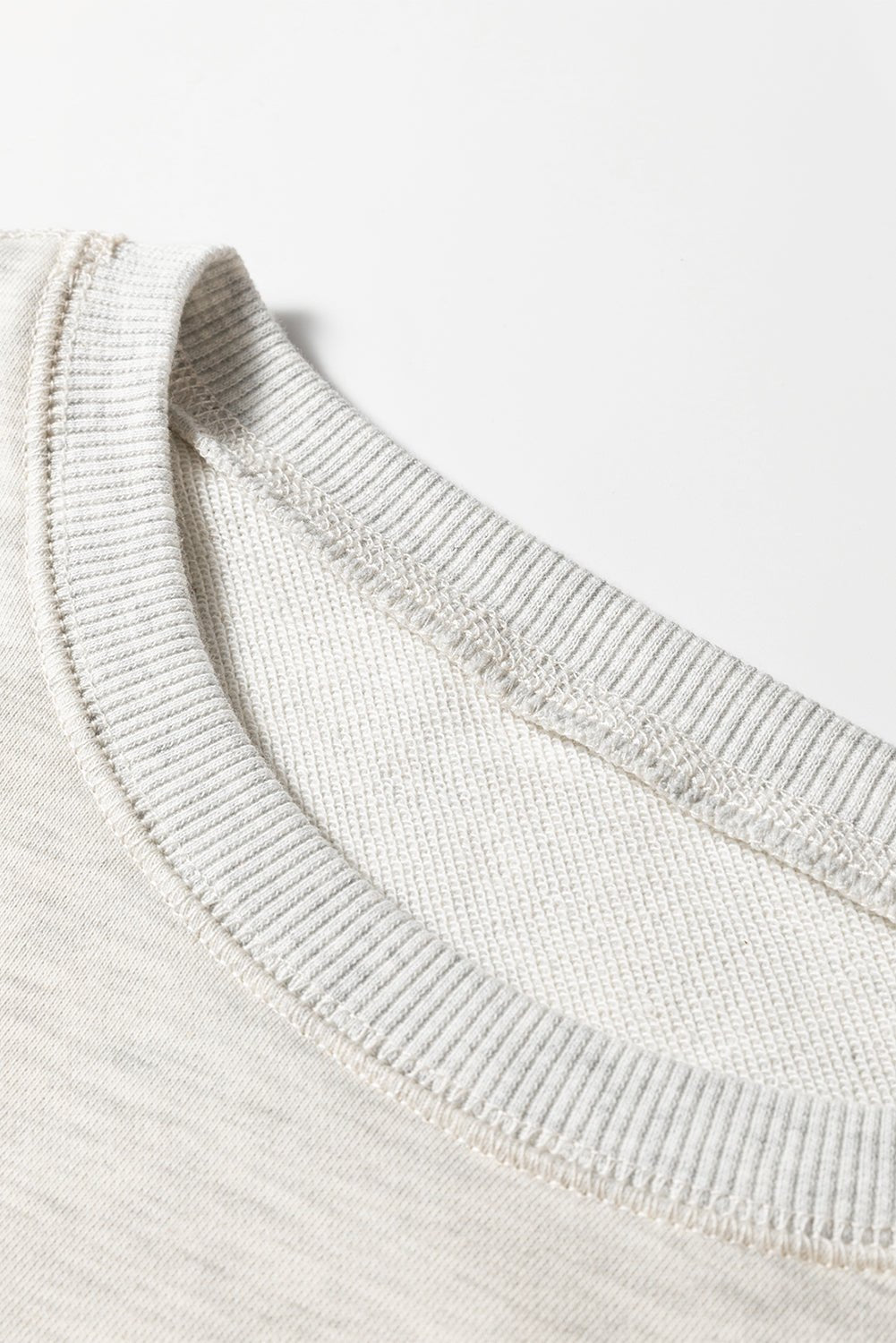 Stripe Patchwork Drop Shoulder Sweatshirt - Rooted & Reckless Co.