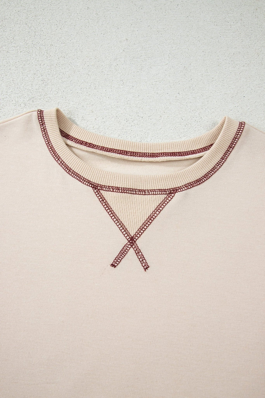 Stripe Patchwork Long Sleeve Knit Top - Rooted & Reckless Co.