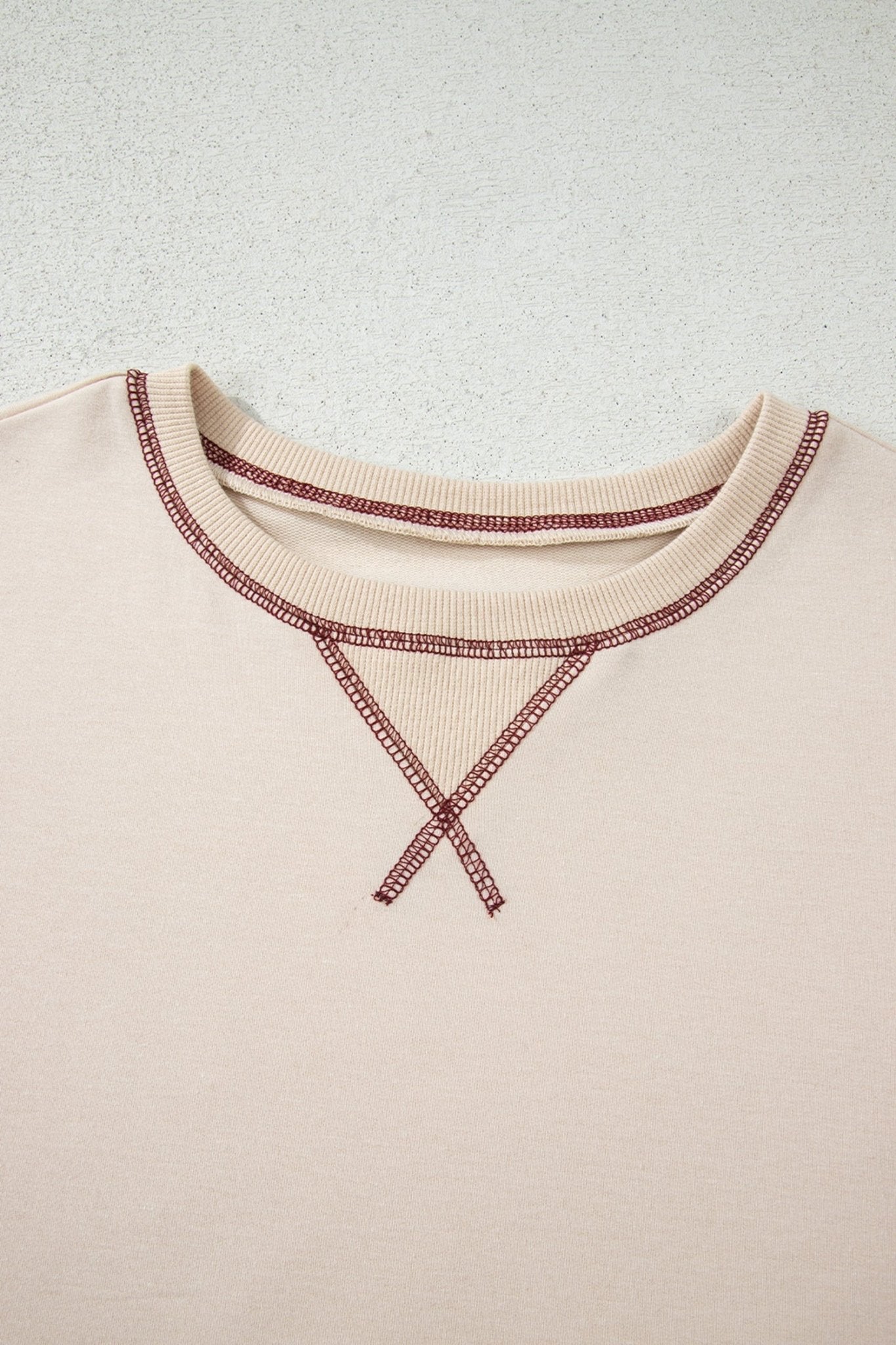 Stripe Patchwork Long Sleeve Knit Top - Rooted & Reckless Co.