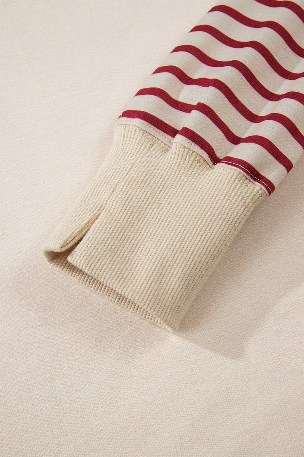 Stripe Patchwork Long Sleeve Knit Top - Rooted & Reckless Co.