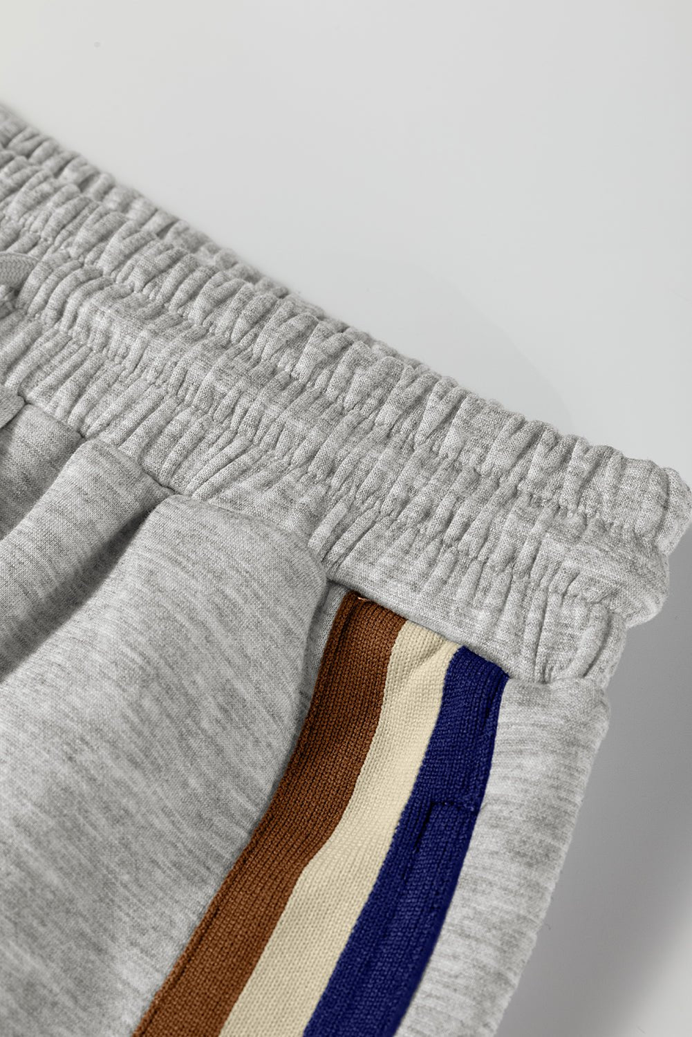 Stripe Patchwork Quarter-Zip Pullover and Pant Set - Rooted & Reckless Co.