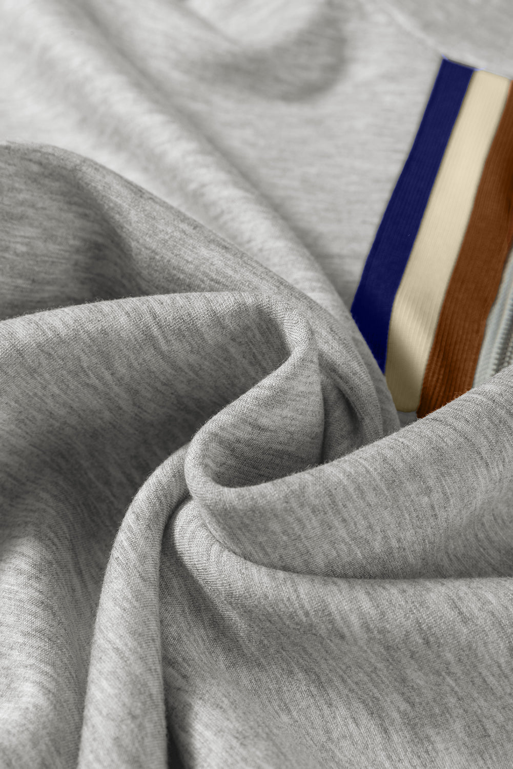 Stripe Patchwork Quarter-Zip Pullover and Pant Set - Rooted & Reckless Co.
