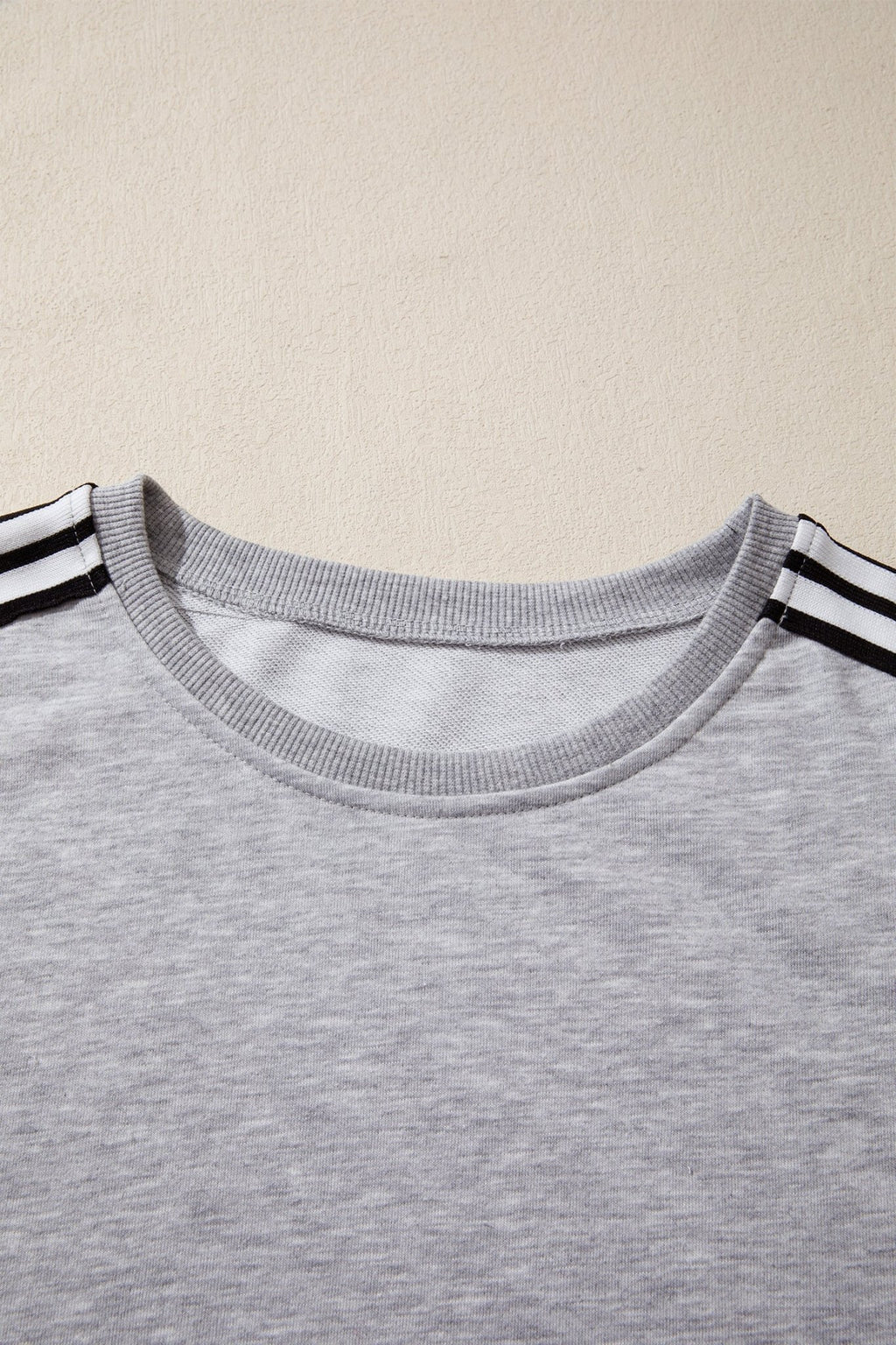 Stripe Patchwork Raw Edge Oversize Tee - Rooted & Reckless Co.