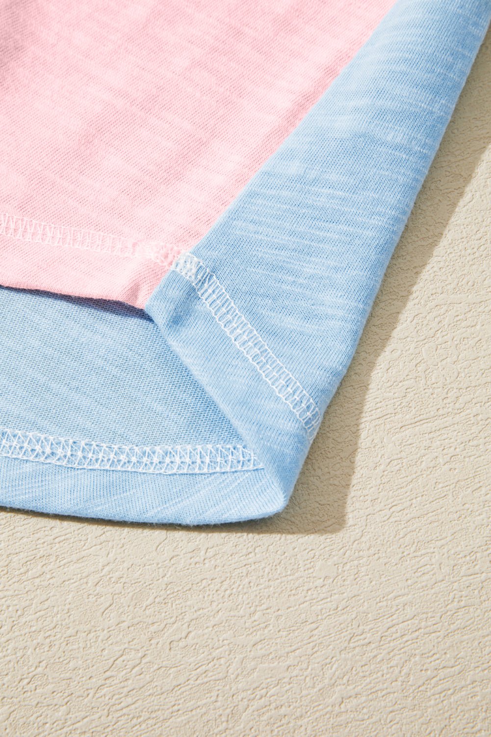 Stripe Patchwork Reverse Seam Long Sleeve Top - Rooted & Reckless Co.