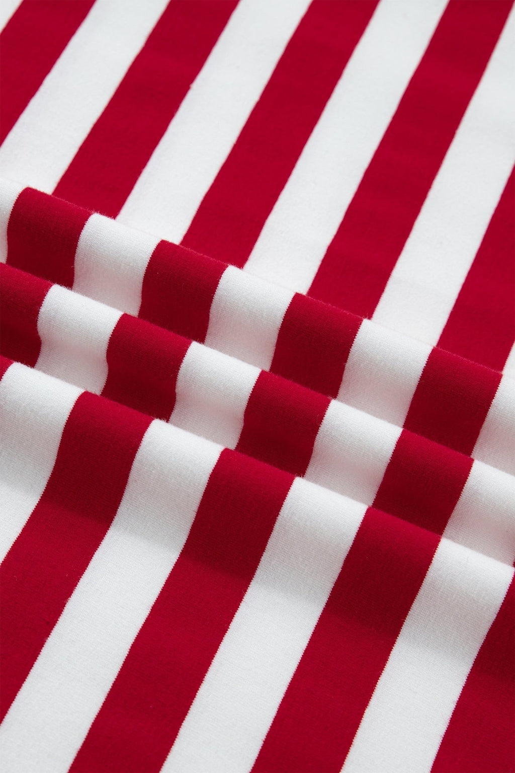 Stripe Patchwork Round Neck Short Sleeve T-Shirt - Rooted & Reckless Co.