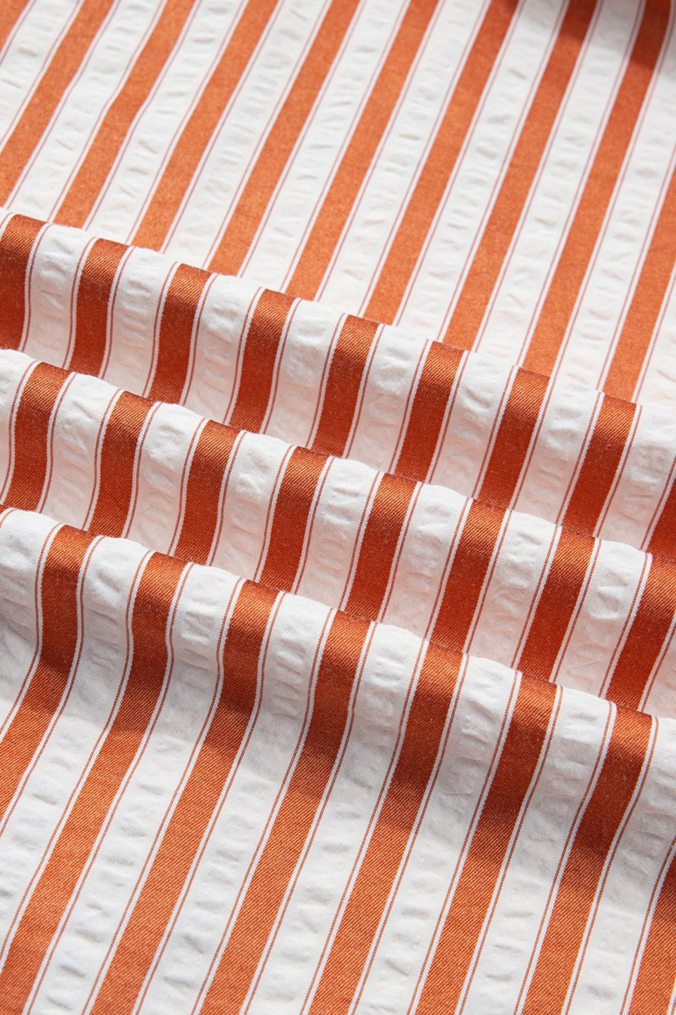 Stripe Pleated Frilled V-Neck Mini Dress - Rooted & Reckless Co.