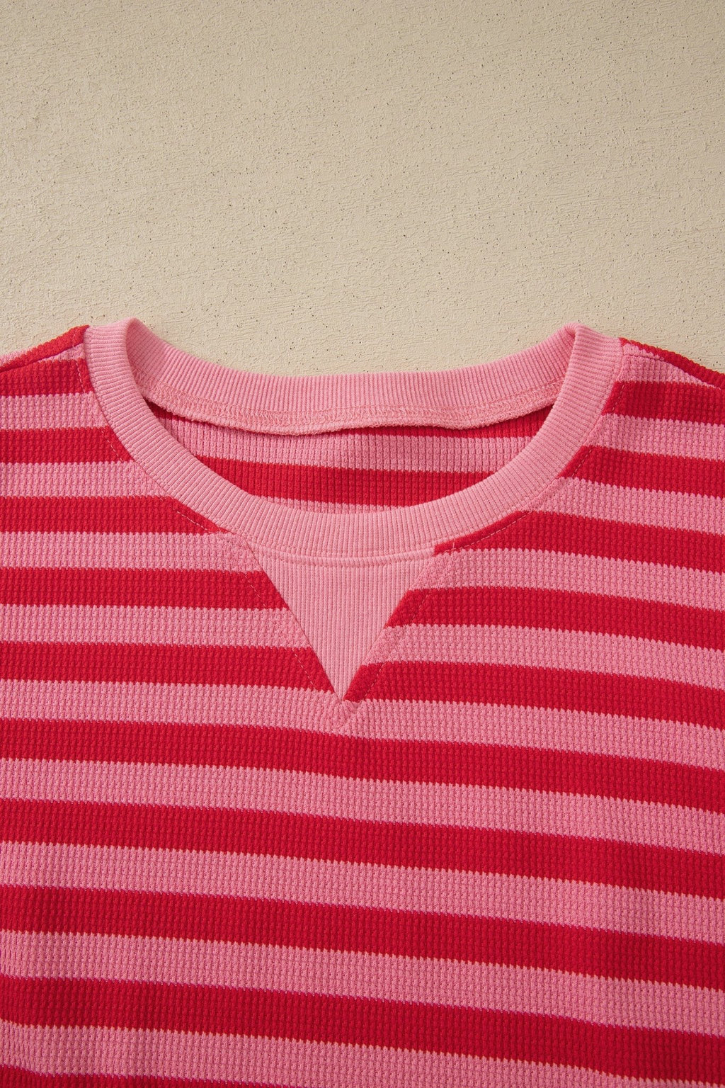 Stripe Puff Sleeve T-Shirt & Drawstring Shorts Set - Rooted & Reckless Co.