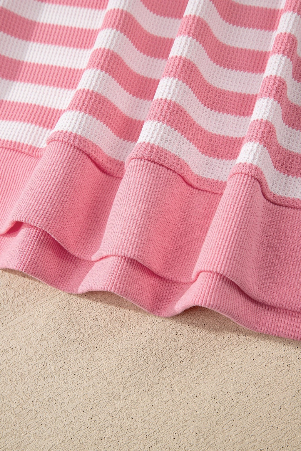 Stripe Puff Sleeve T-Shirt & Drawstring Shorts Set - Rooted & Reckless Co.