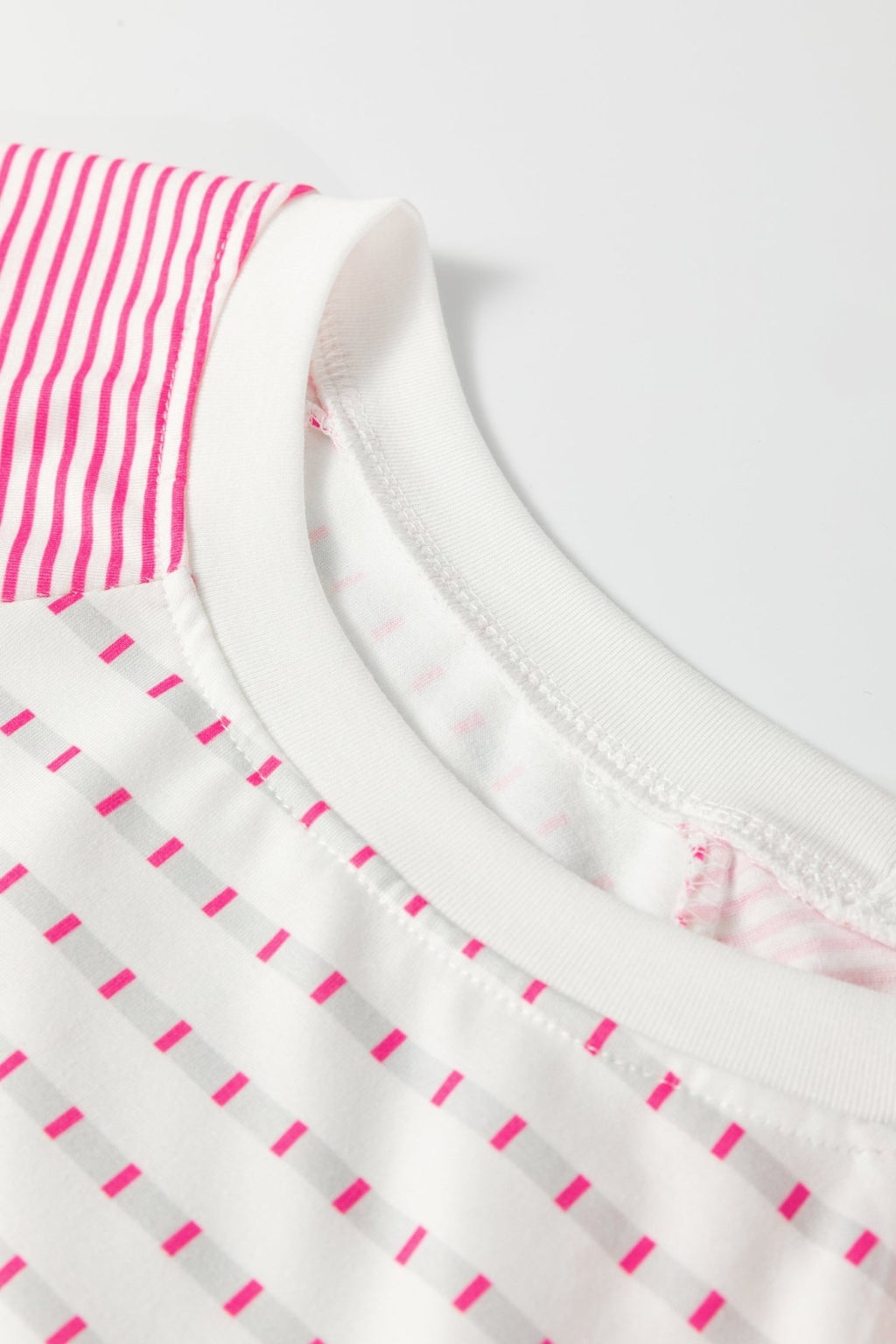 Stripe Raglan Patchwork Long Sleeve Top - Rooted & Reckless Co.