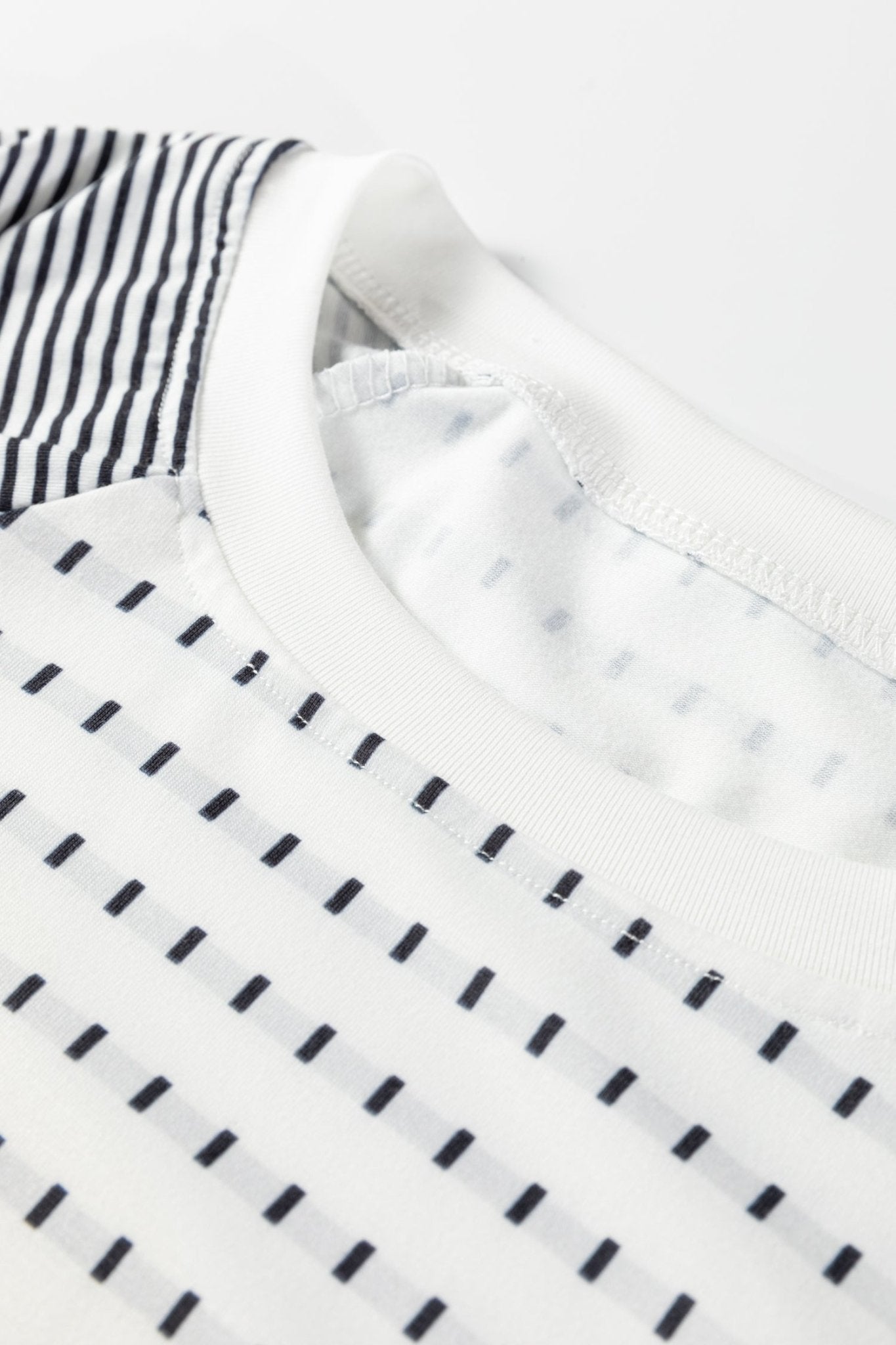 Stripe Raglan Patchwork Long Sleeve Top - Rooted & Reckless Co.