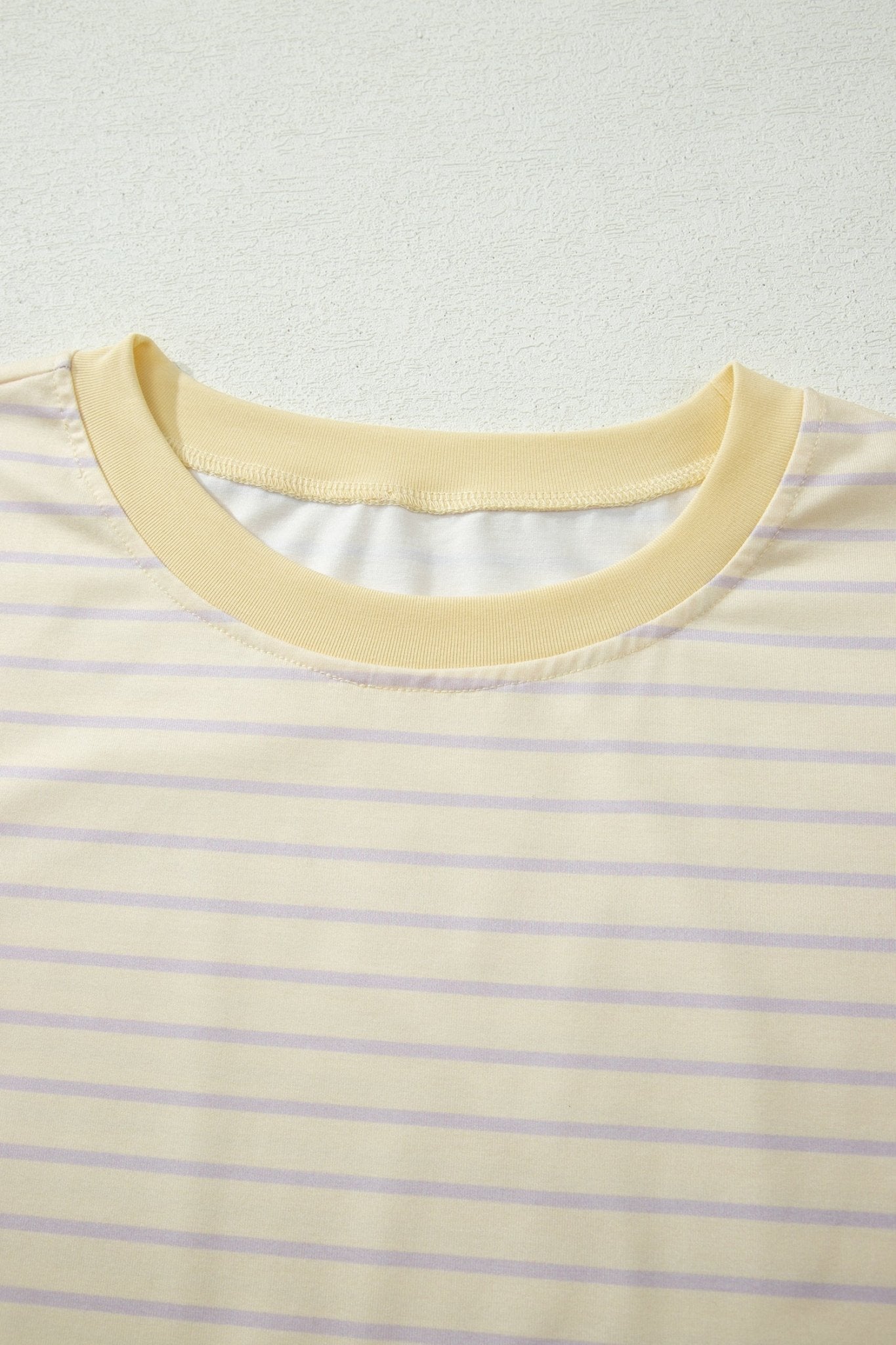 Stripe Relaxed Tee & Drawstring Shorts Set - Rooted & Reckless Co.