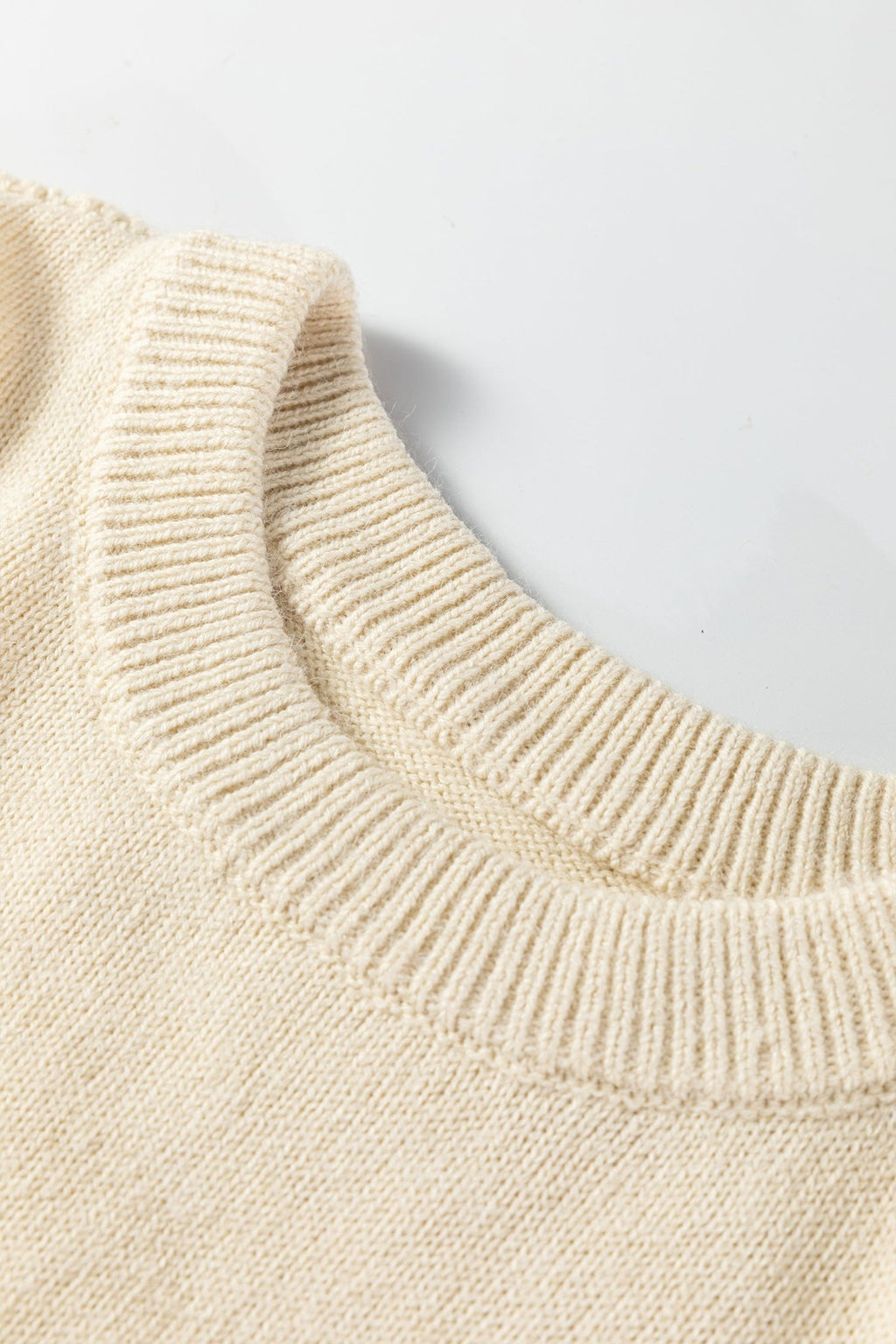Stripe Reverse Seam Drop Shoulder Baggy Sweater - Rooted & Reckless Co.