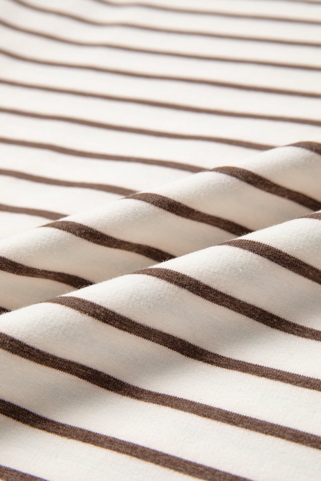Stripe Ribbed Trim Round Neck Tank Top - Rooted & Reckless Co.