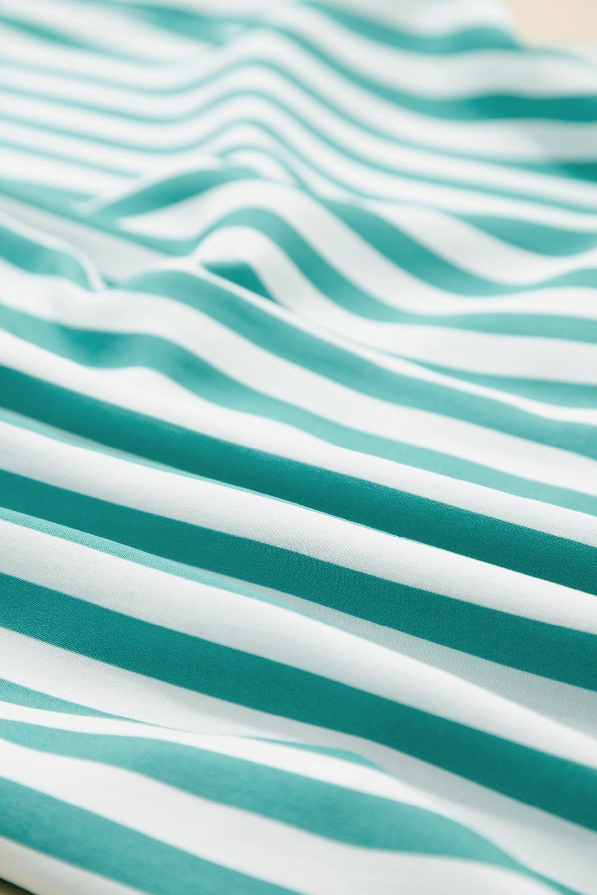 Stripe Ricrac Trim Shirt & Drawstring Shorts Set - Rooted & Reckless Co.