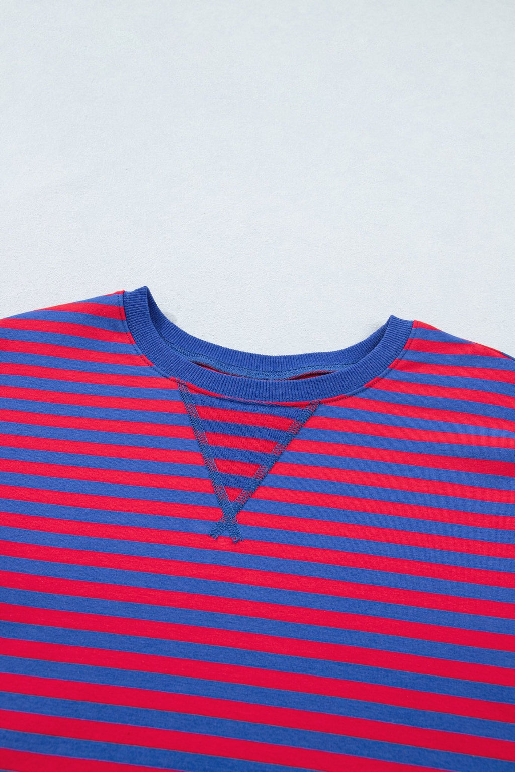 Stripe Short Sleeve Top & High Waist Short Set - Rooted & Reckless Co.