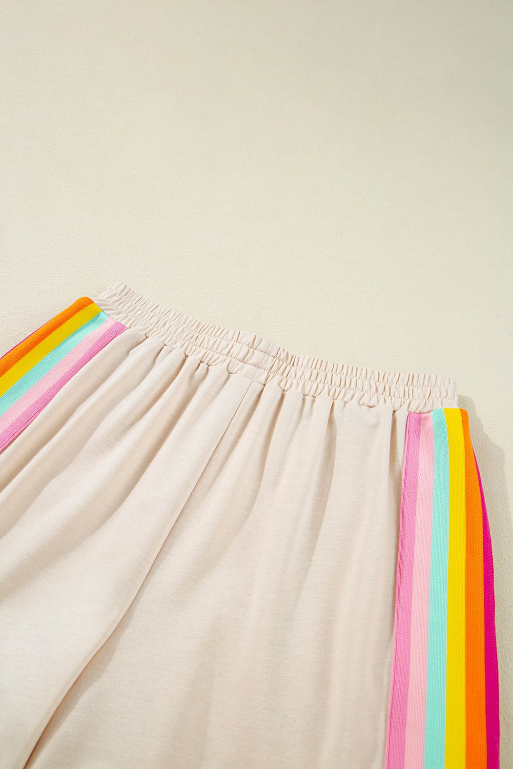 Stripe Short Sleeve Top & Shorts Athleisure Set - Rooted & Reckless Co.