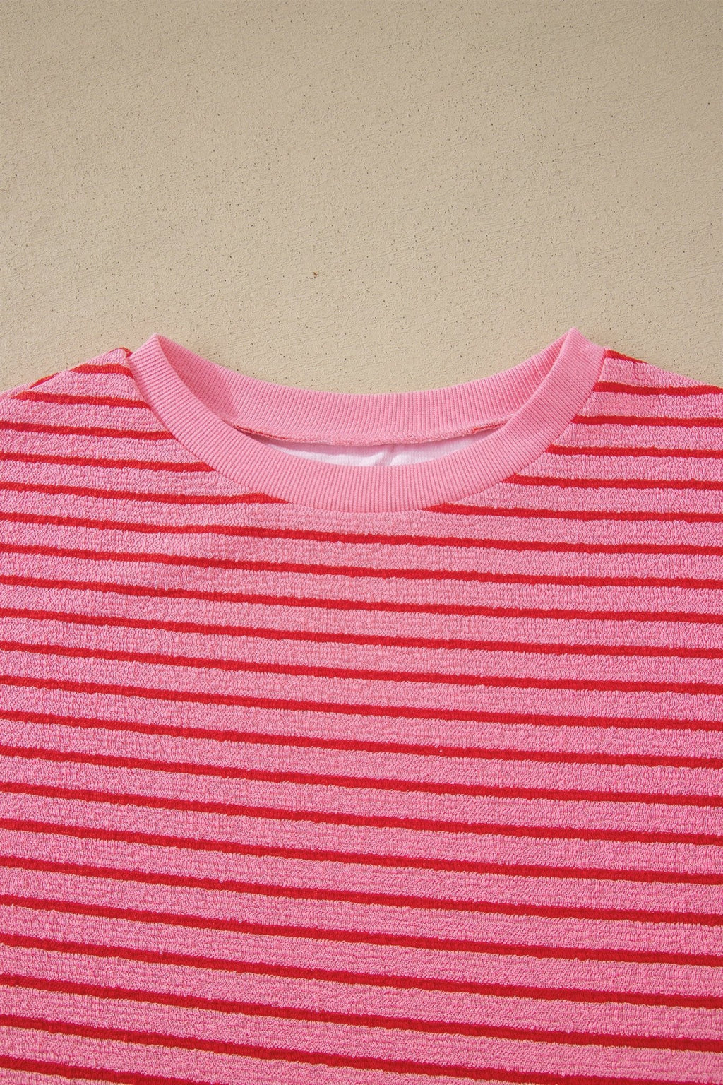 Stripe Side Split Tee & Drawstring Shorts Set - Rooted & Reckless Co.