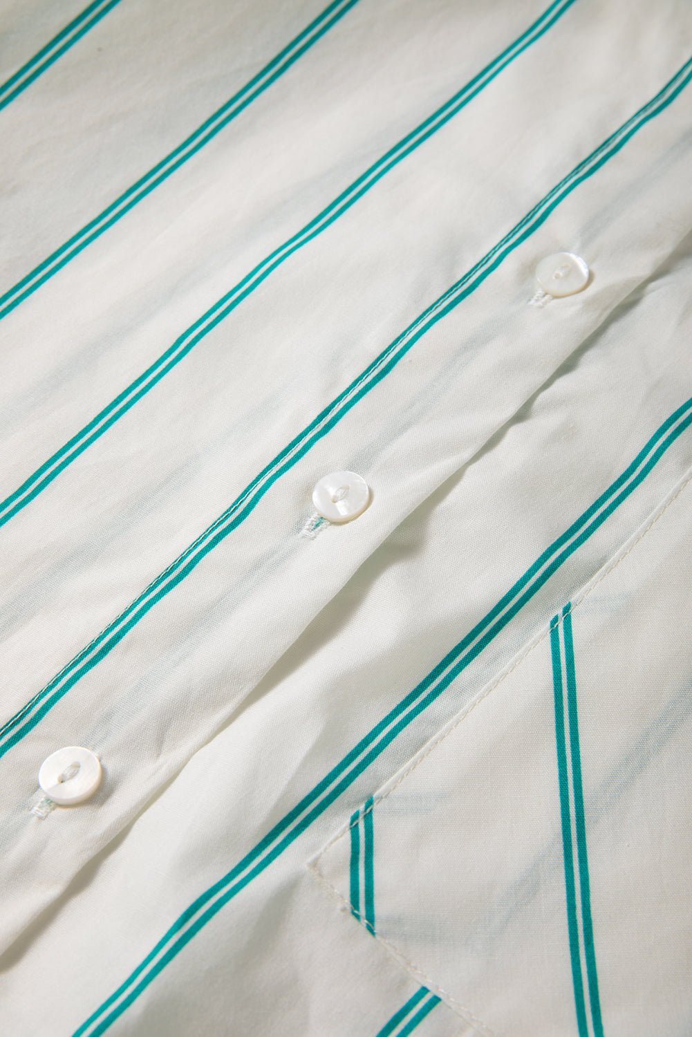 Stripe St. Patrick's Day Short Sleeve Mini Dress - Rooted & Reckless Co.