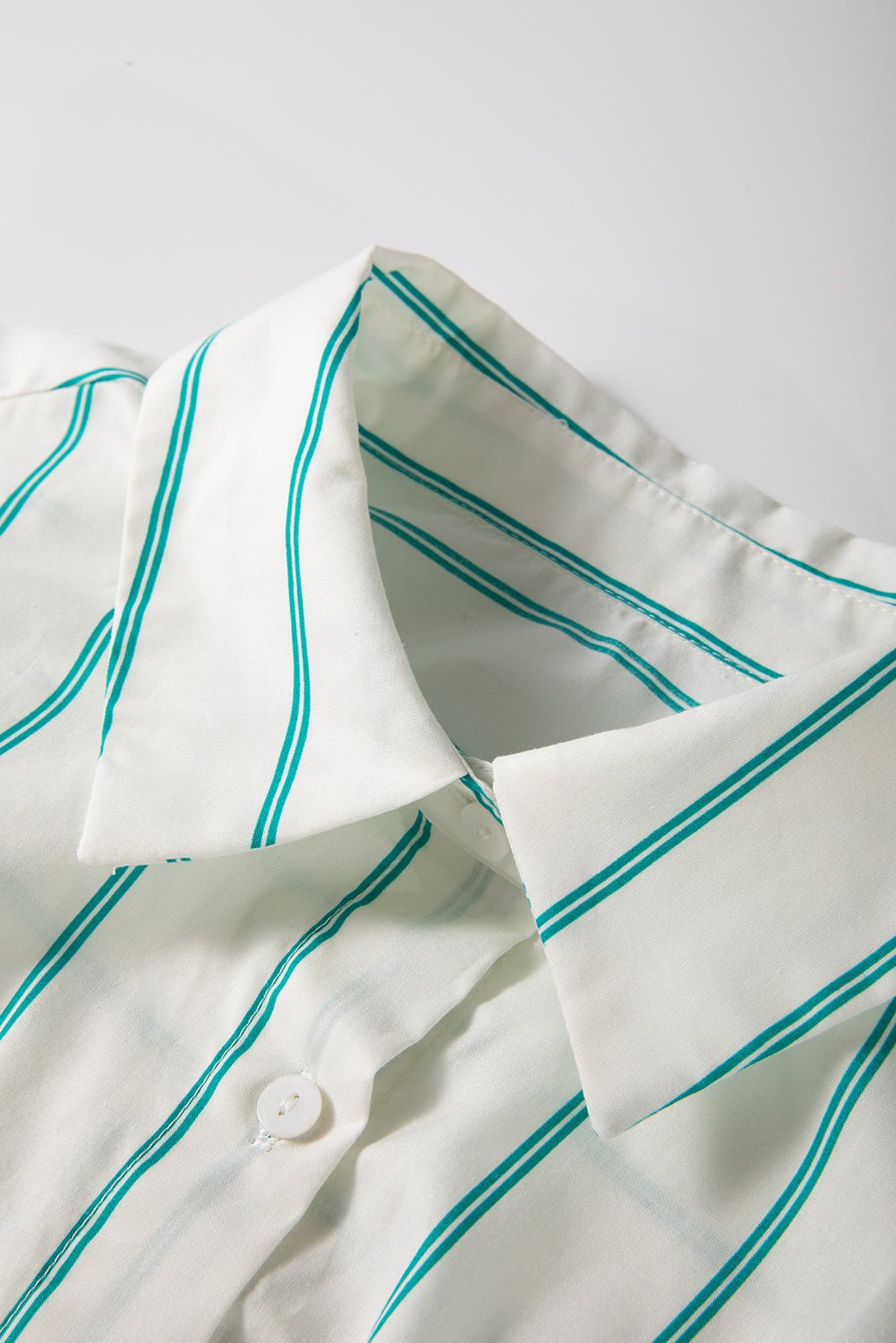 Stripe St. Patrick's Day Short Sleeve Mini Dress - Rooted & Reckless Co.