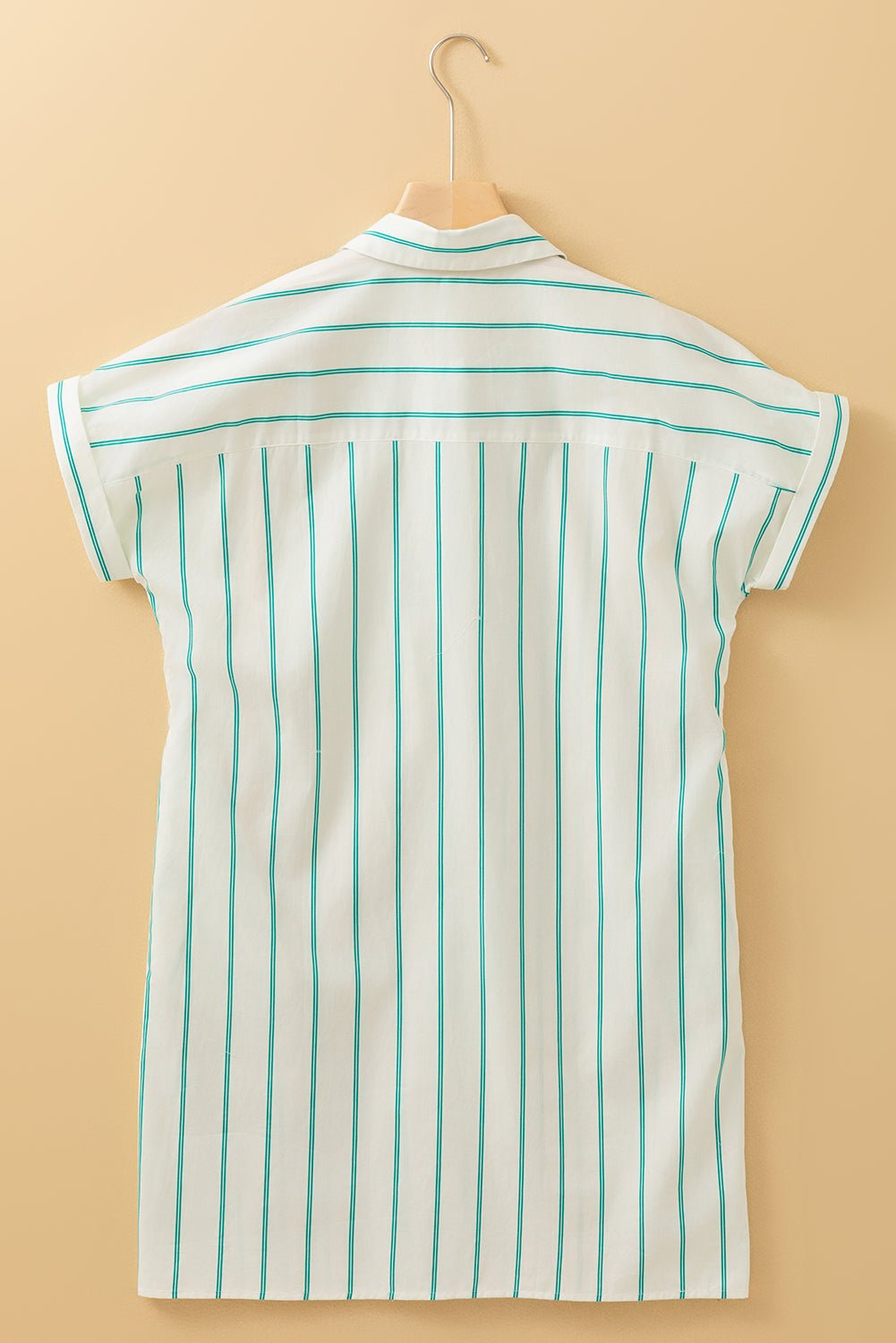 Stripe St. Patrick's Day Short Sleeve Mini Dress - Rooted & Reckless Co.