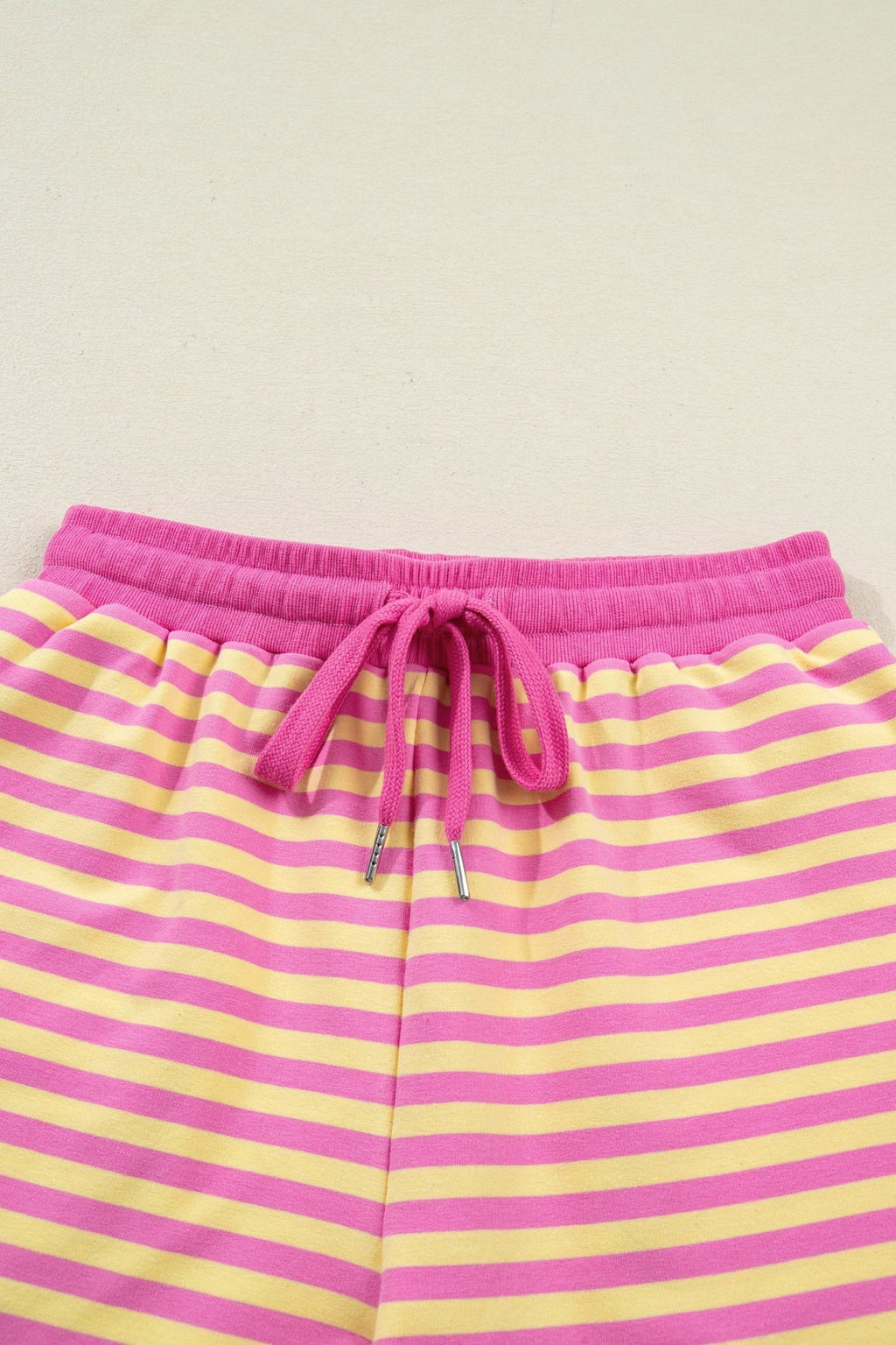 Stripe Terry Knit Top & Shorts Set - Rooted & Reckless Co.