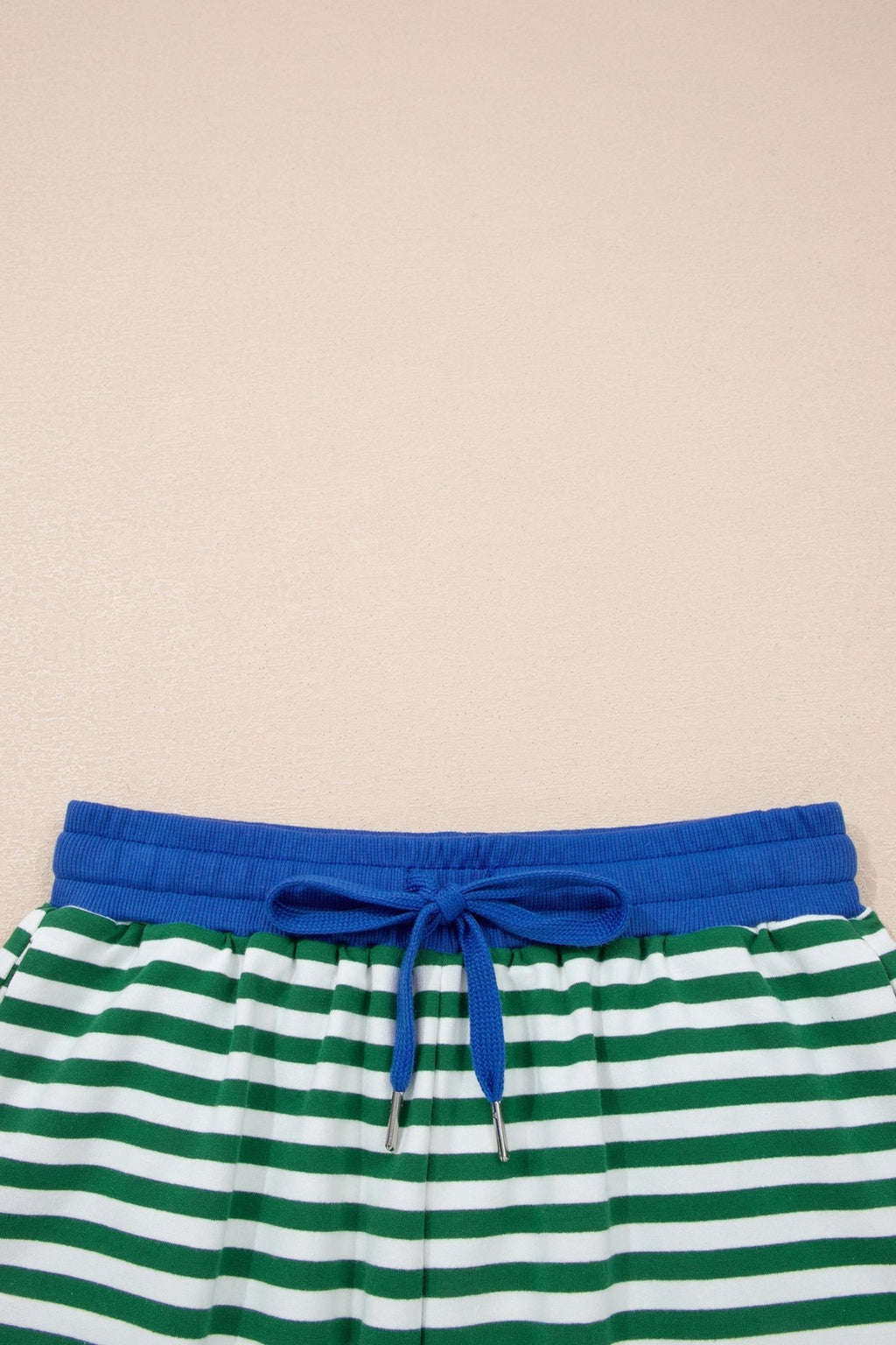 Stripe Terry Knit Top & Shorts Set - Rooted & Reckless Co.