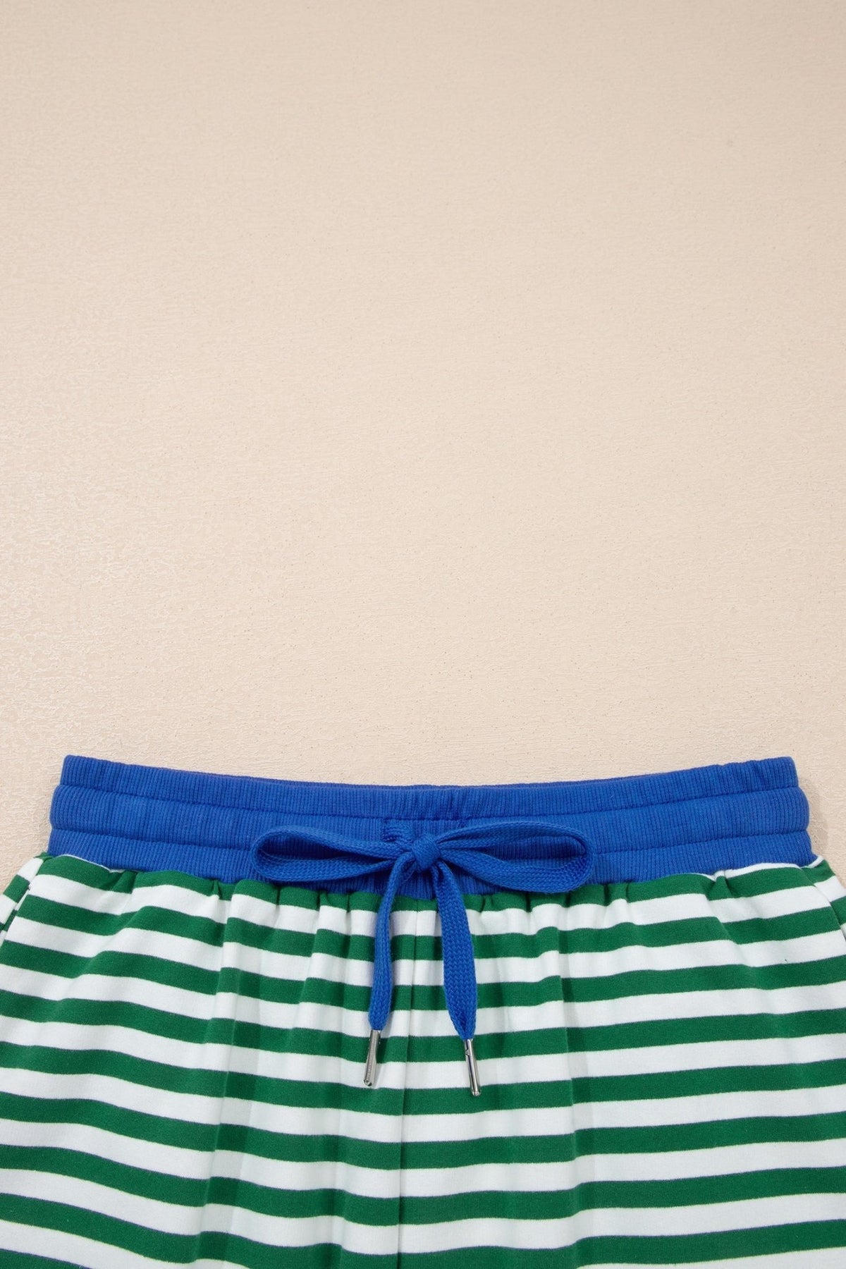 Stripe Terry Knit Top & Shorts Set - Rooted & Reckless Co.
