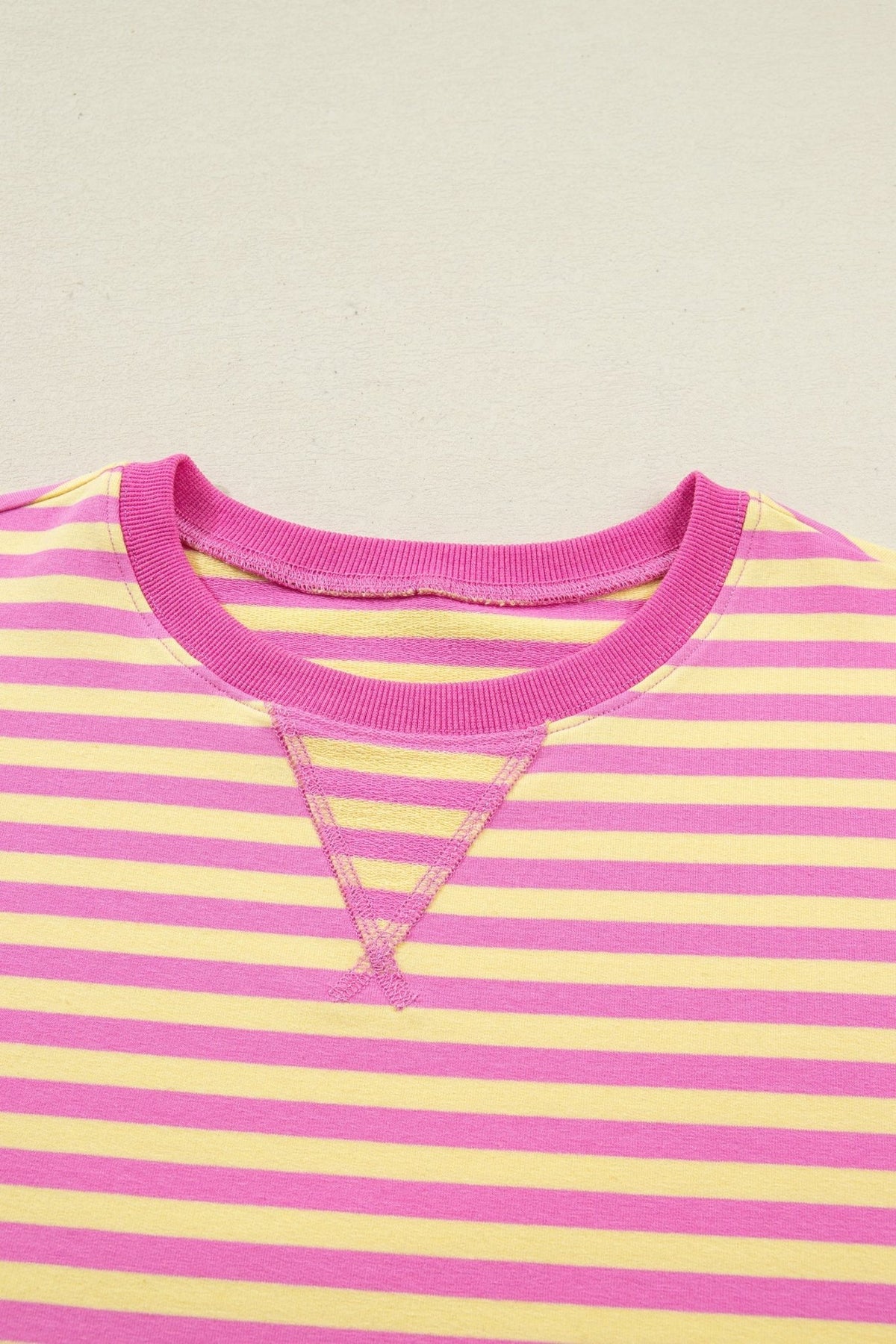 Stripe Terry Knit Top & Shorts Set - Rooted & Reckless Co.