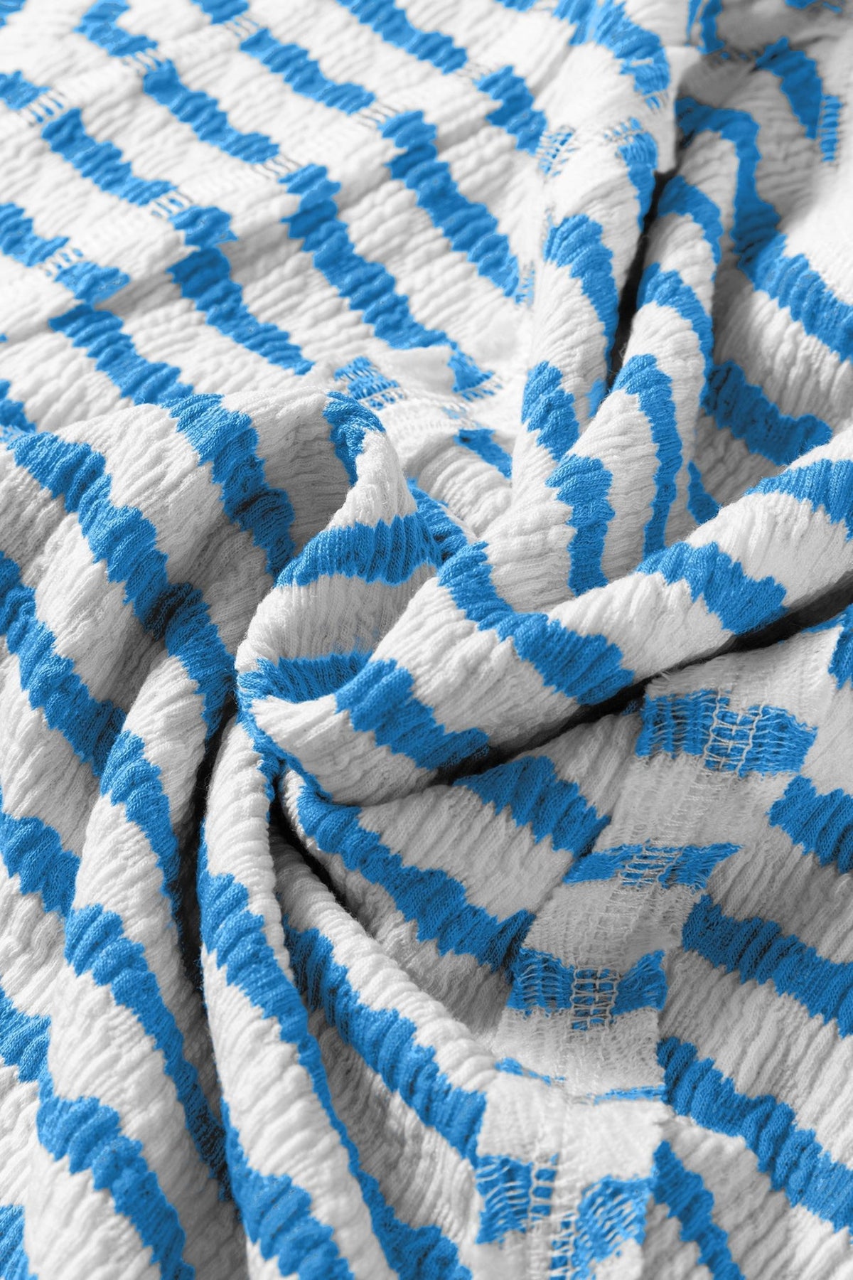 Stripe Textured Patchwork Short Sleeve T-Shirt - Rooted & Reckless Co.