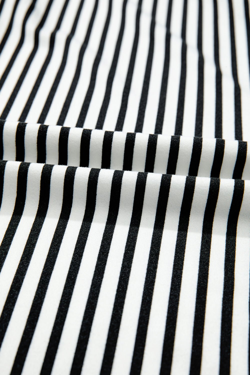 Stripe Tied High Waist Straight Leg Pants - Rooted & Reckless Co.