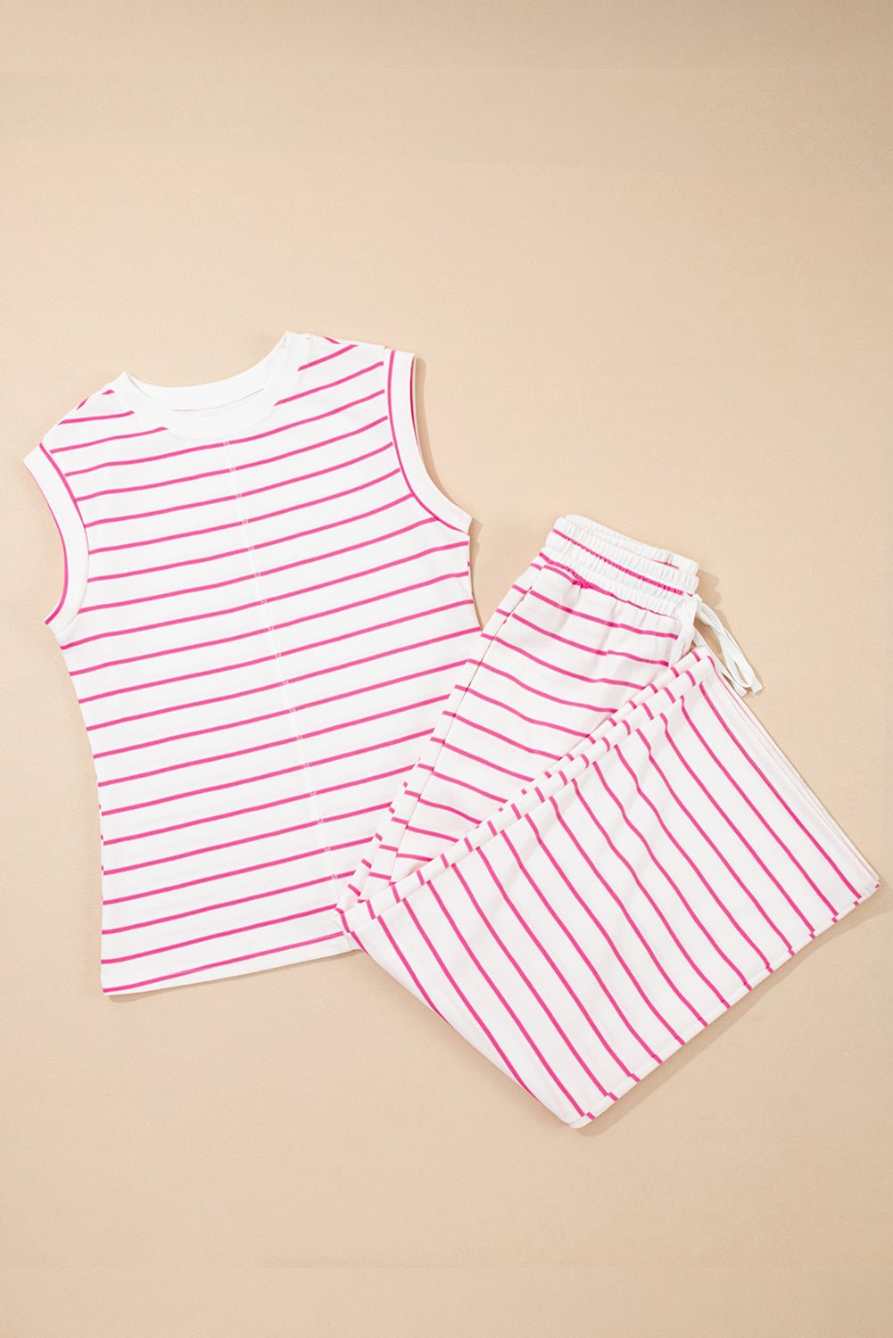 Stripe Top and Pants Set - Rooted & Reckless Co.