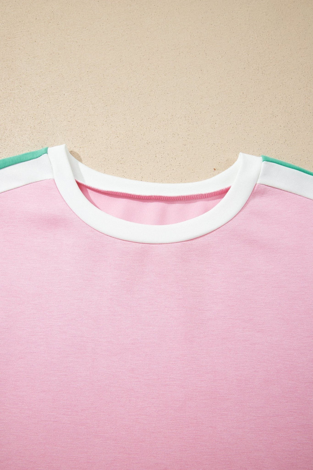 Stripe Trim T-Shirt & Drawstring Shorts Set - Rooted & Reckless Co.