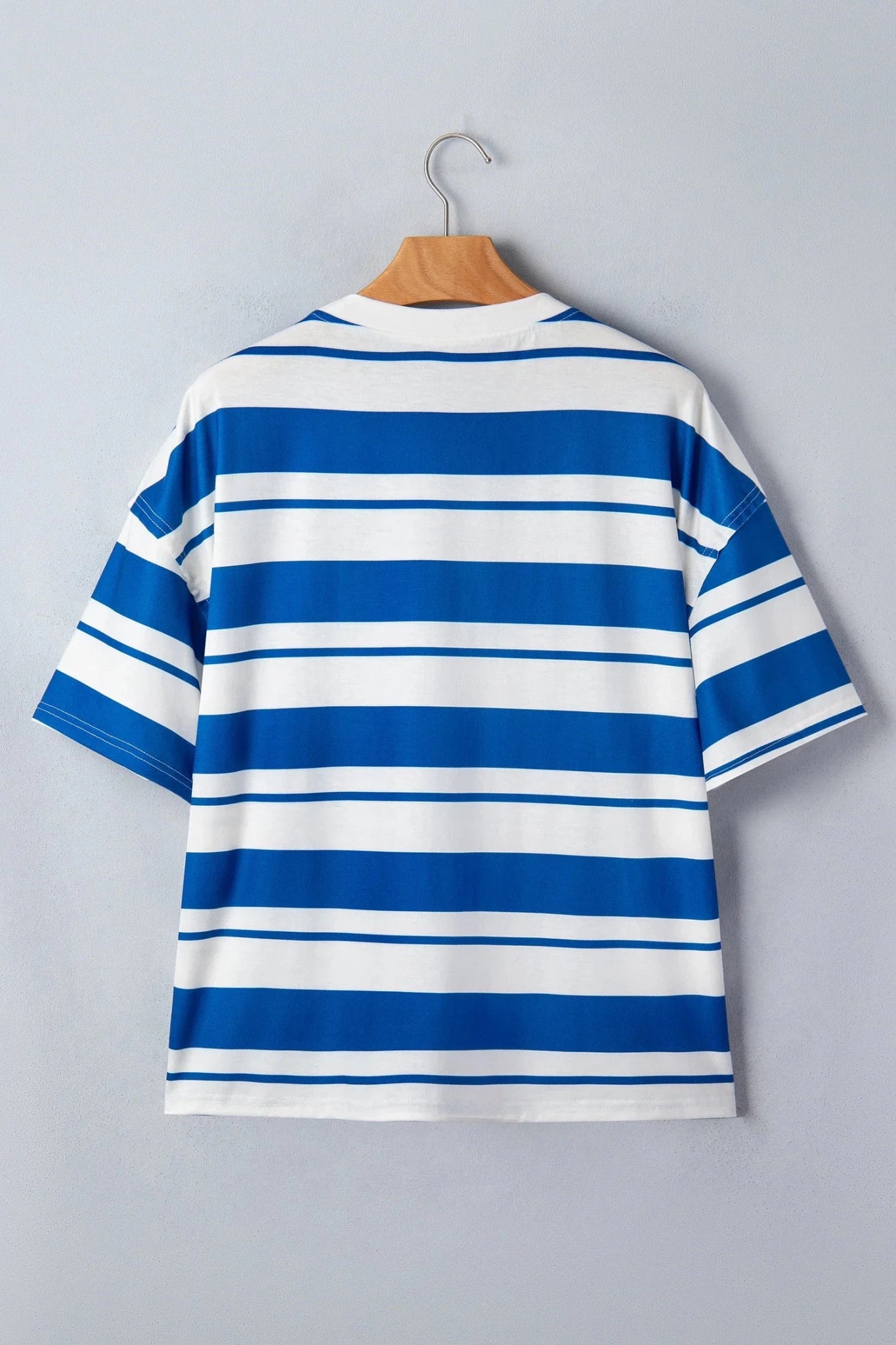 Stripe USA Graphic Drop Shoulder Short Sleeve T-Shirt - Rooted & Reckless Co.