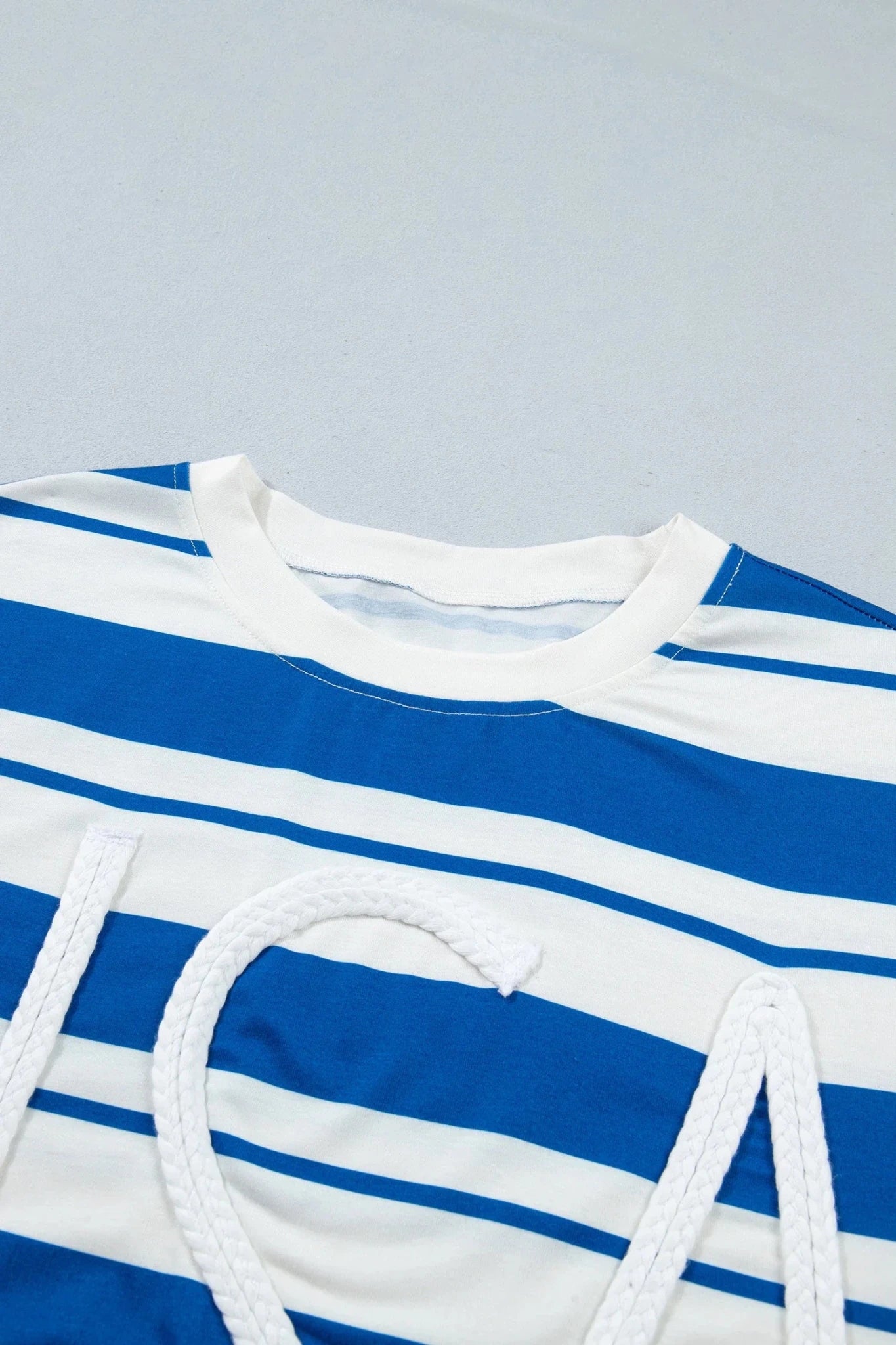 Stripe USA Graphic Drop Shoulder Short Sleeve T-Shirt - Rooted & Reckless Co.