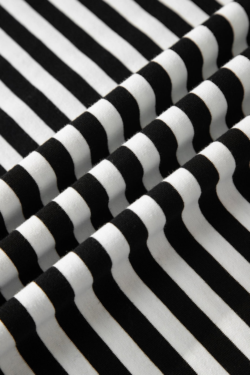 Stripe V-Neck Lace Trim Short Sleeve Tee - Rooted & Reckless Co.