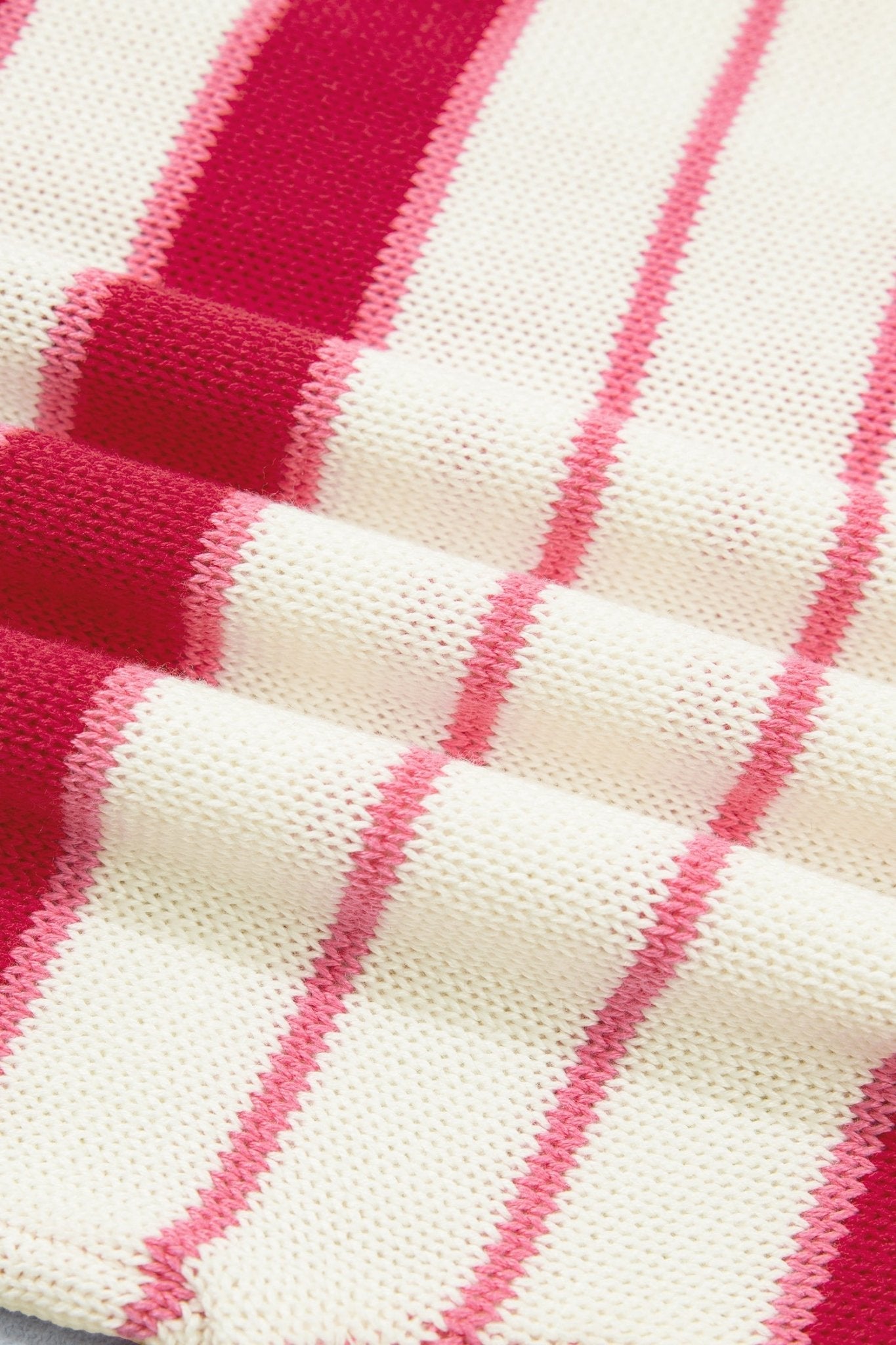 Stripe V-Neck Long Sleeve Button Front Cardigan - Rooted & Reckless Co.