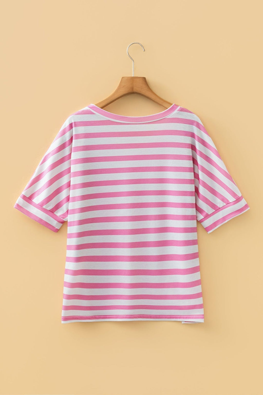 Stripe V-Neck Patch Pocket T-Shirt - Rooted & Reckless Co.